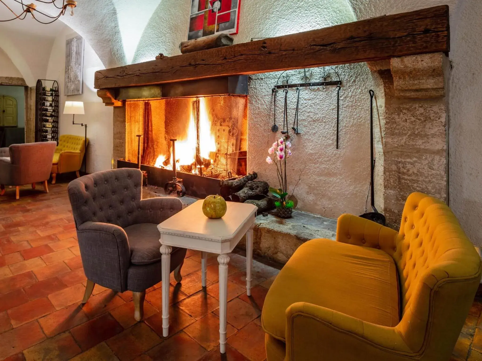 Living room, Seating Area in Abbaye de Sainte Croix