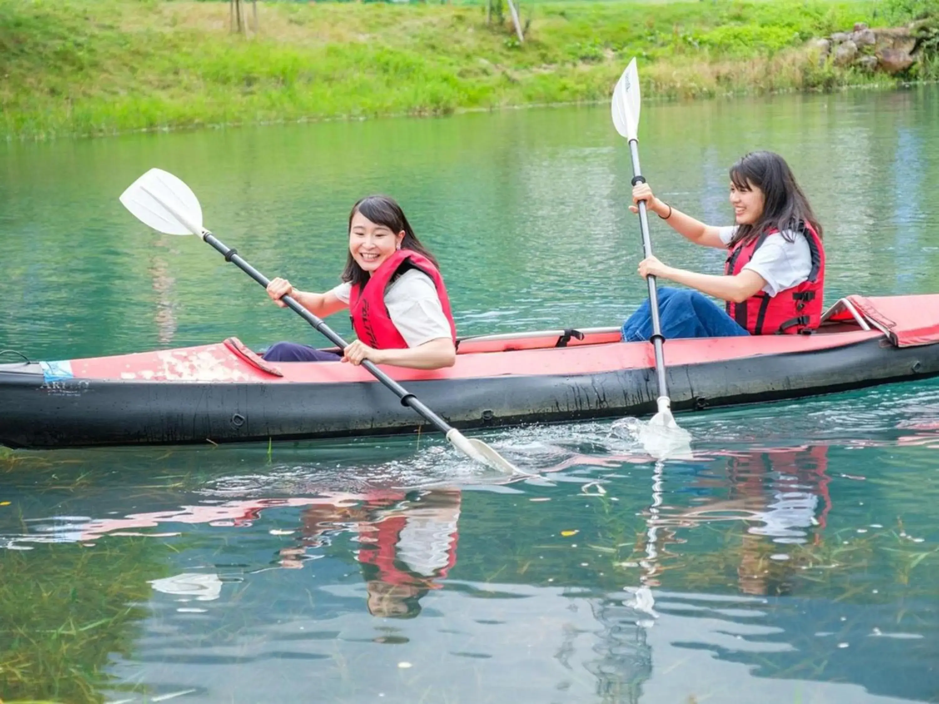 Activities, Canoeing in Naeba Prince Hotel
