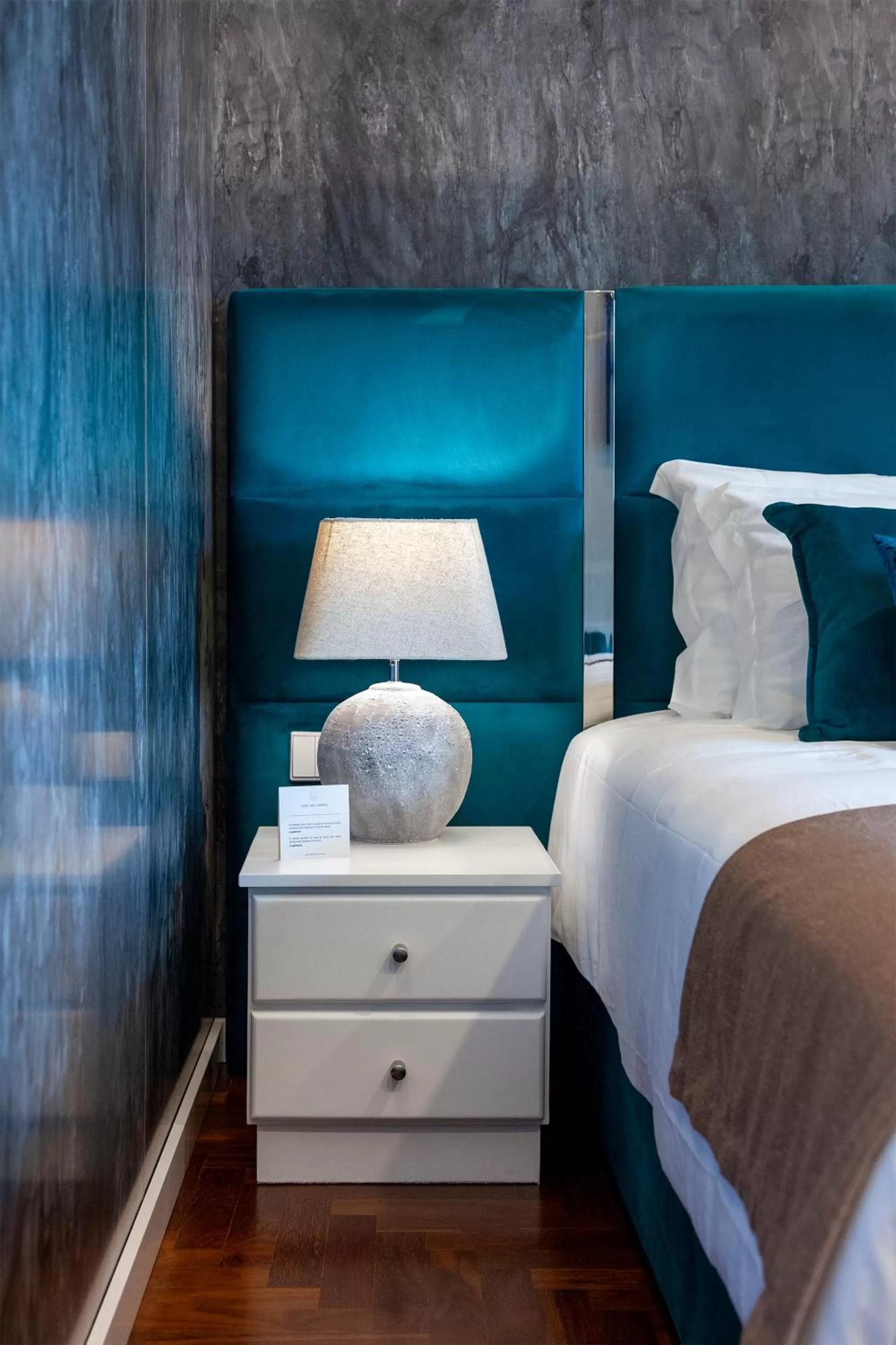 Bed in Casa das Carpas