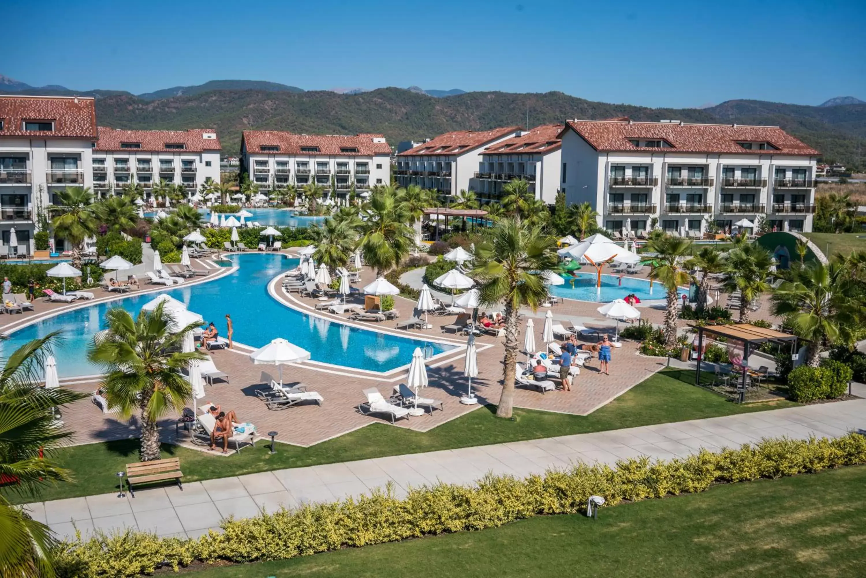 Swimming pool, Pool View in Akra Fethiye Tui Blue Sensatori - Ultra All Inclusive