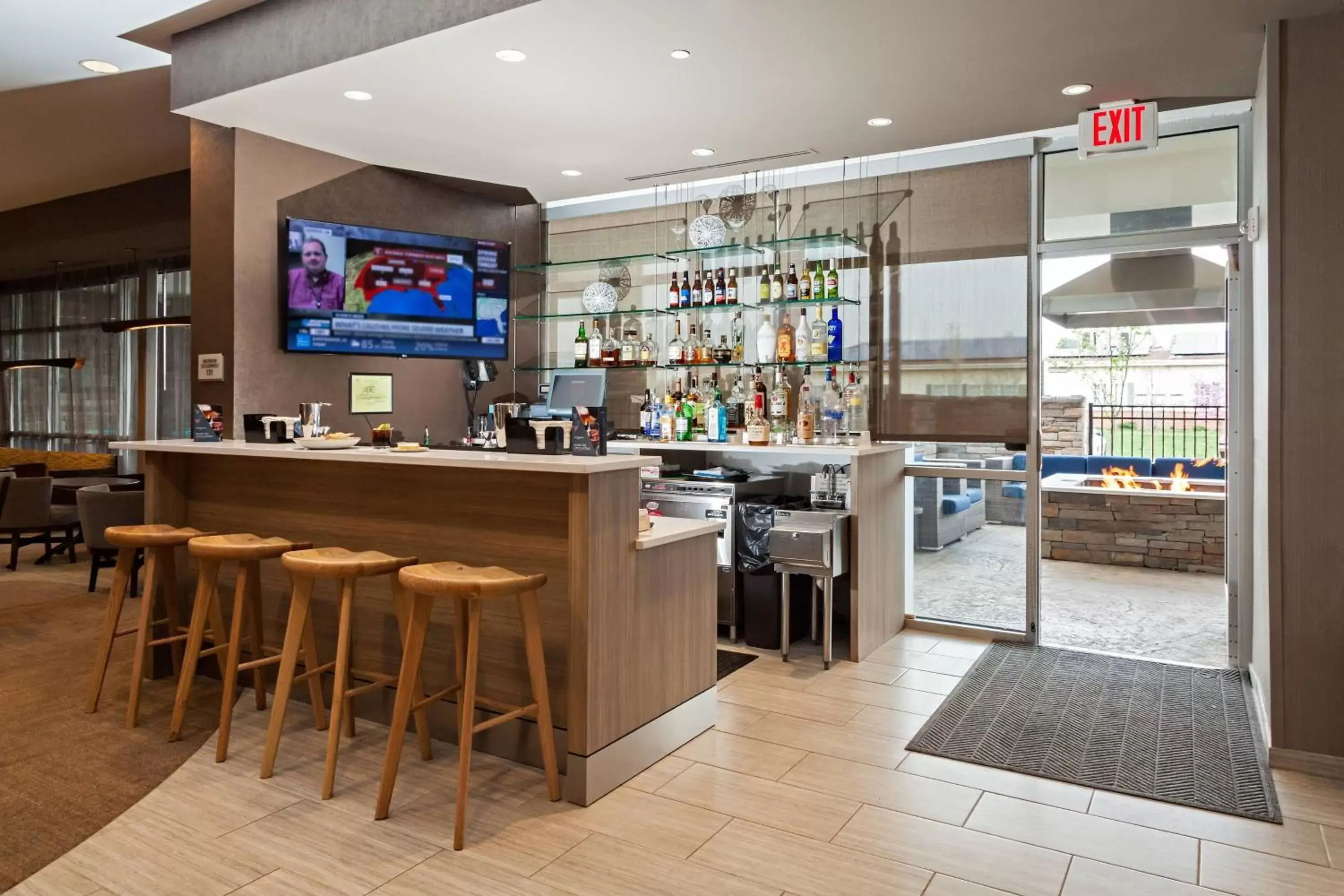 Lobby or reception, Lounge/Bar in SpringHill Suites by Marriott Somerset Franklin Township