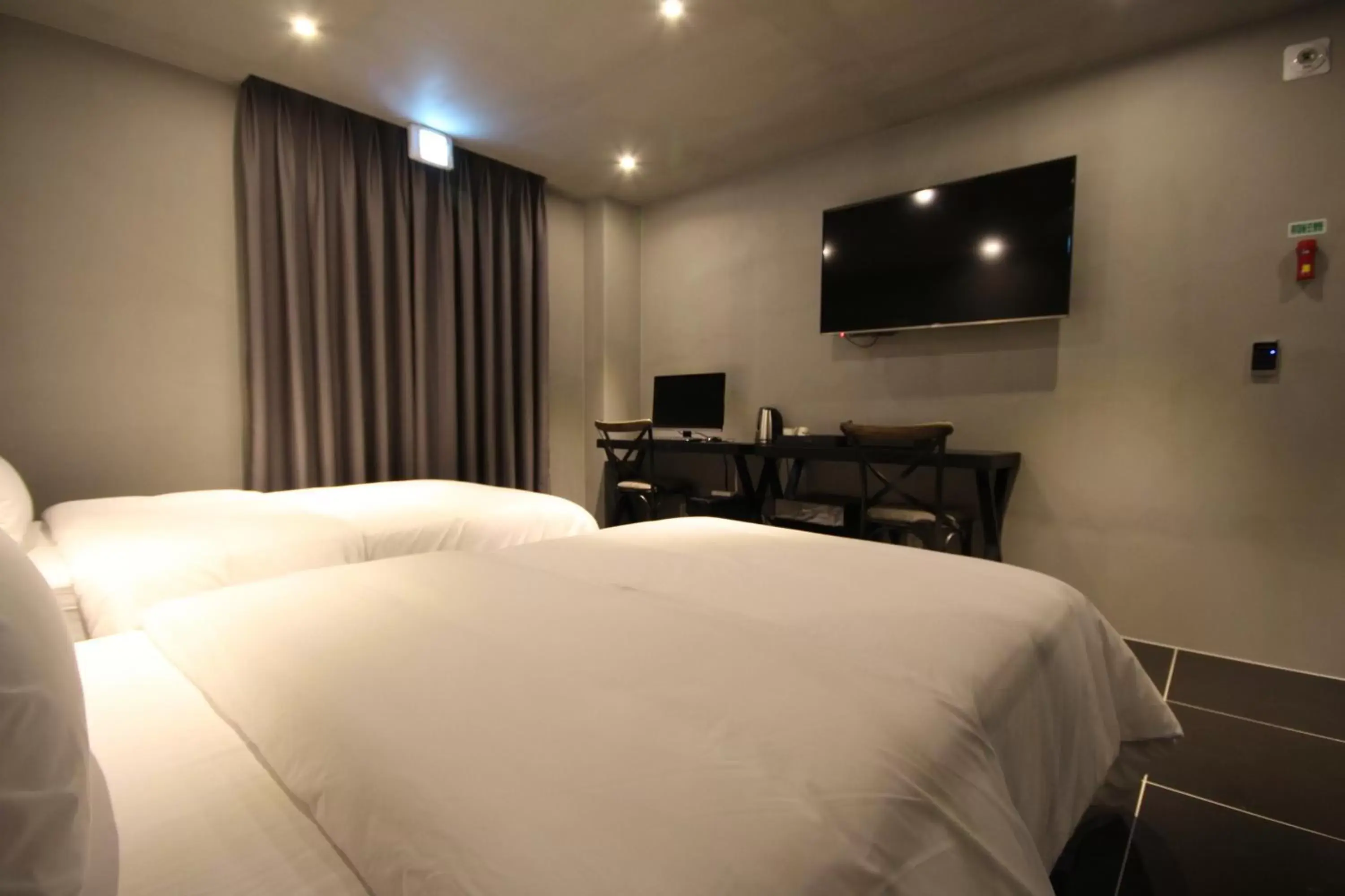 Bed in SOYU Hotel