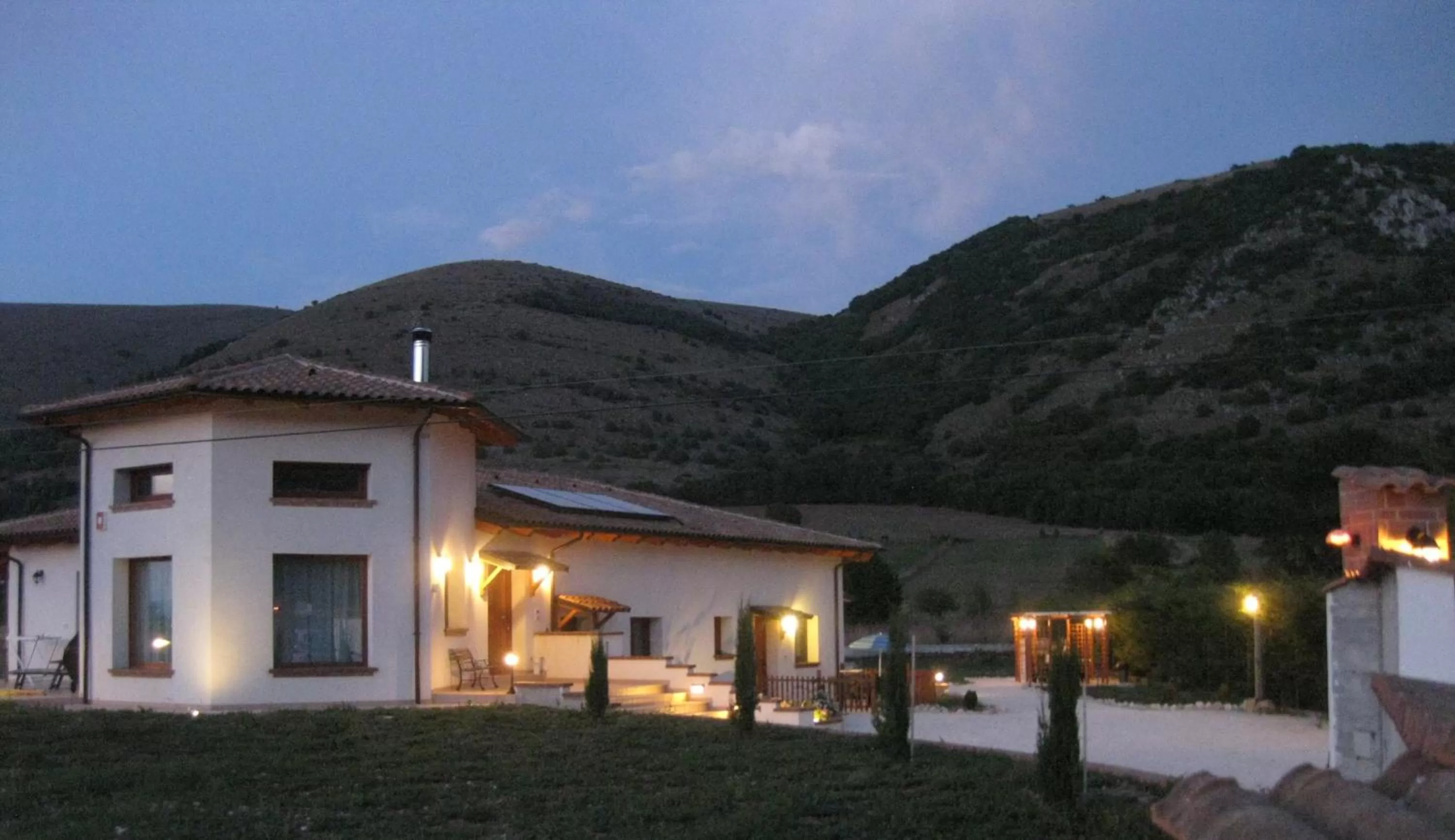 Facade/entrance in La Collina di Peppino