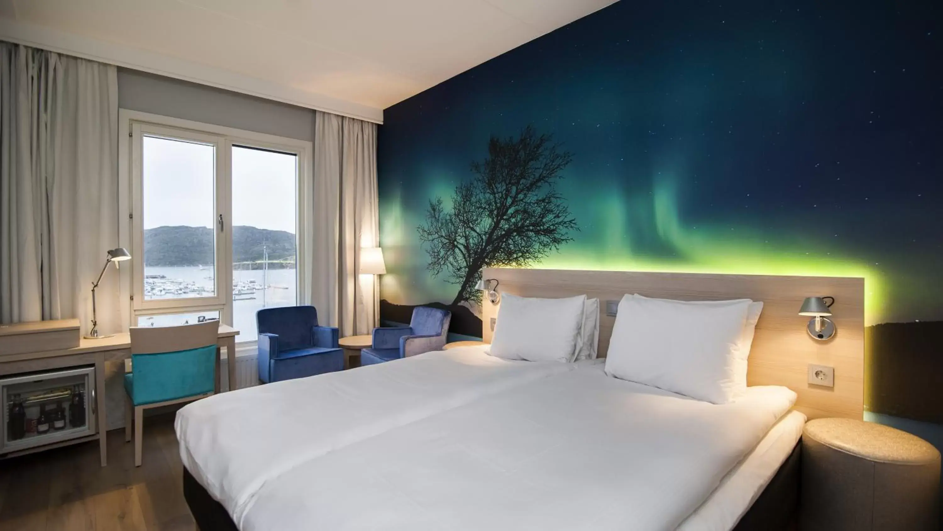 Bed in Thon Hotel Nordlys Bed in Thon Hotel Nordlys