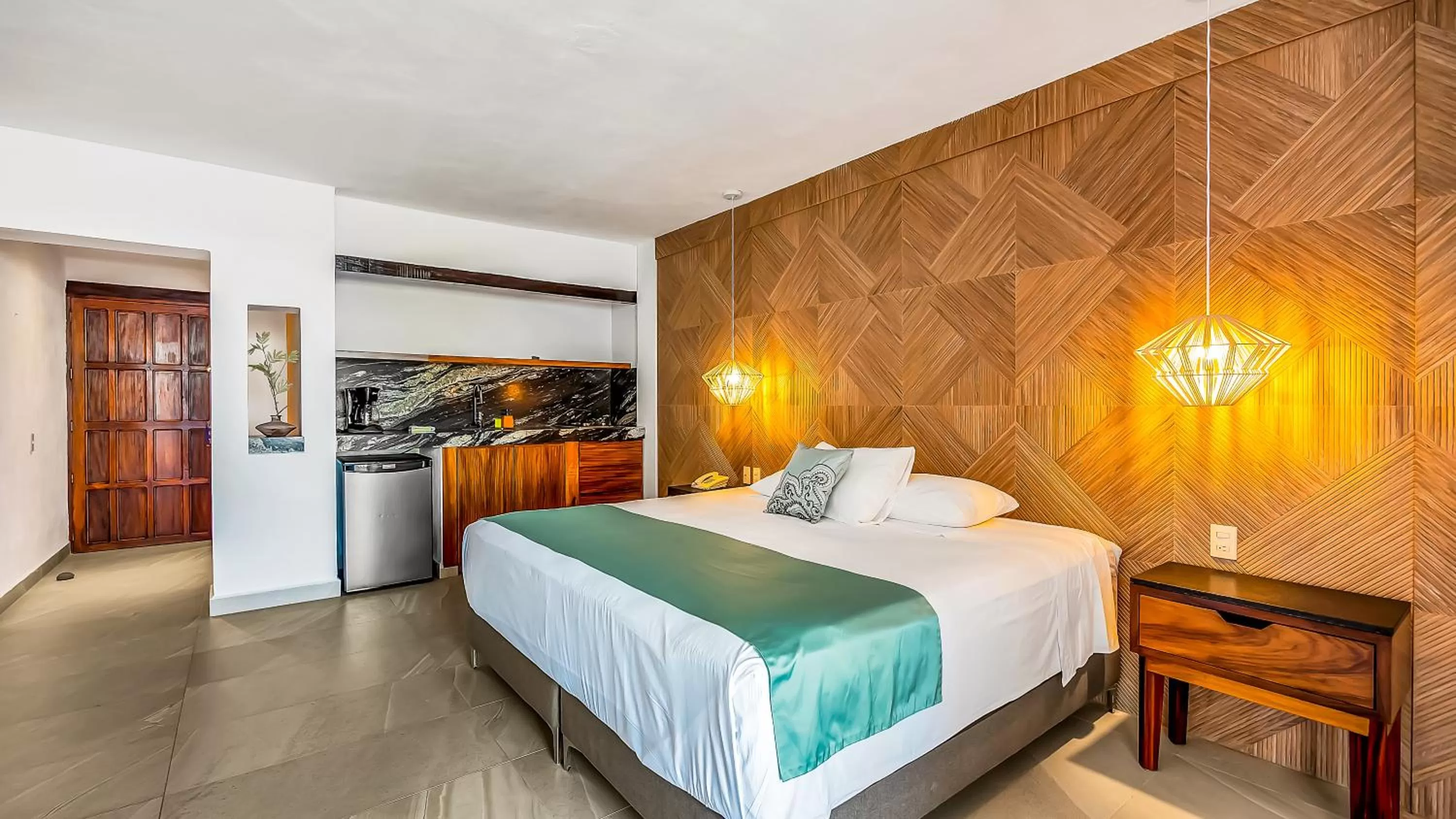 Bed in Marboka Hotel & Suites