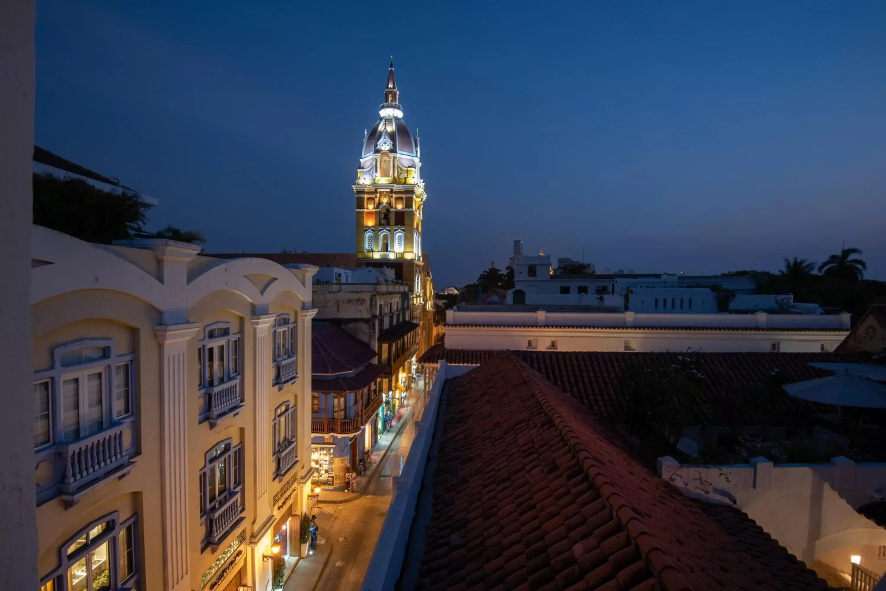 City view in Delirio Hotel