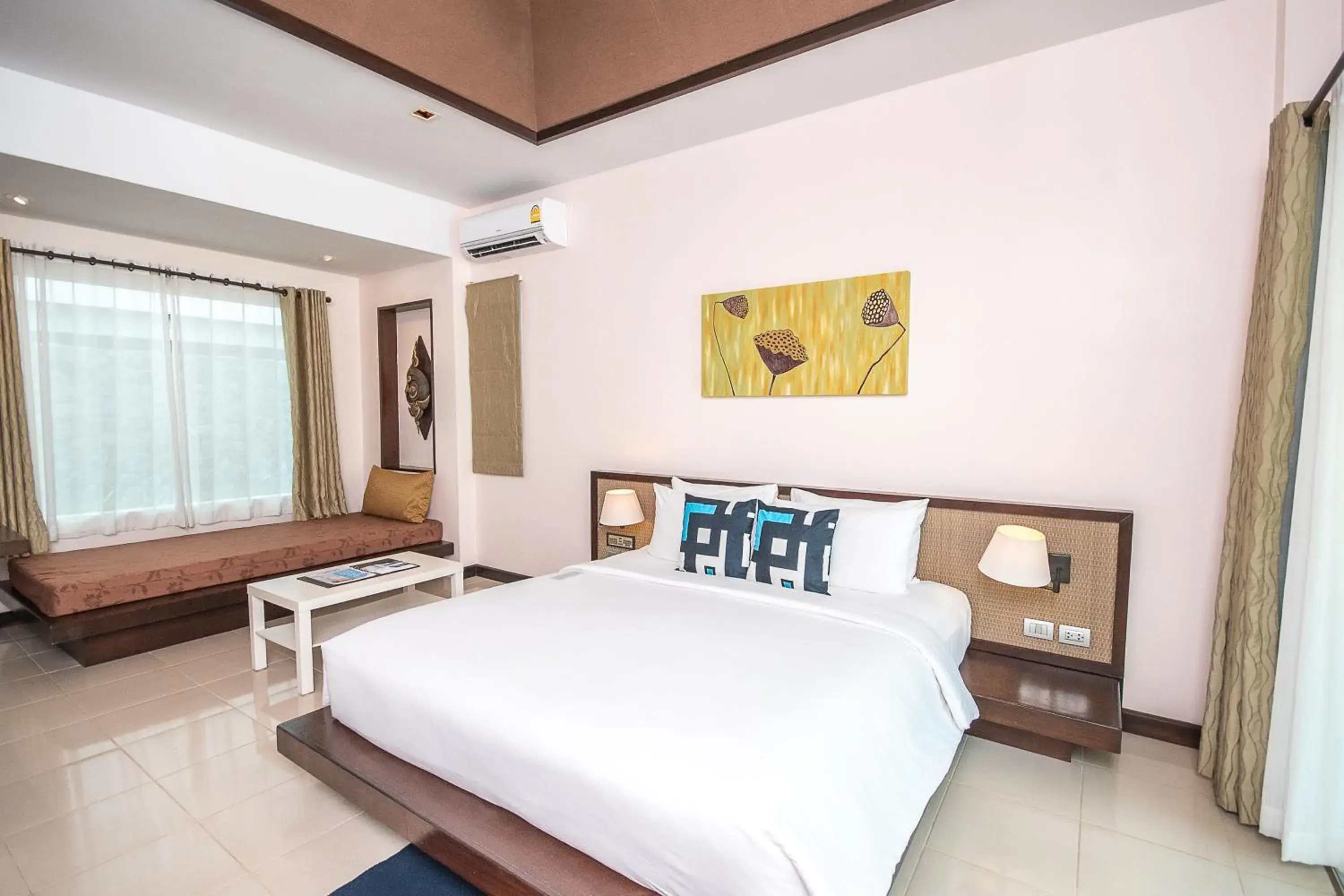 Bedroom, Bed in Anyavee Tubkaek Beach Resort- SHA Plus