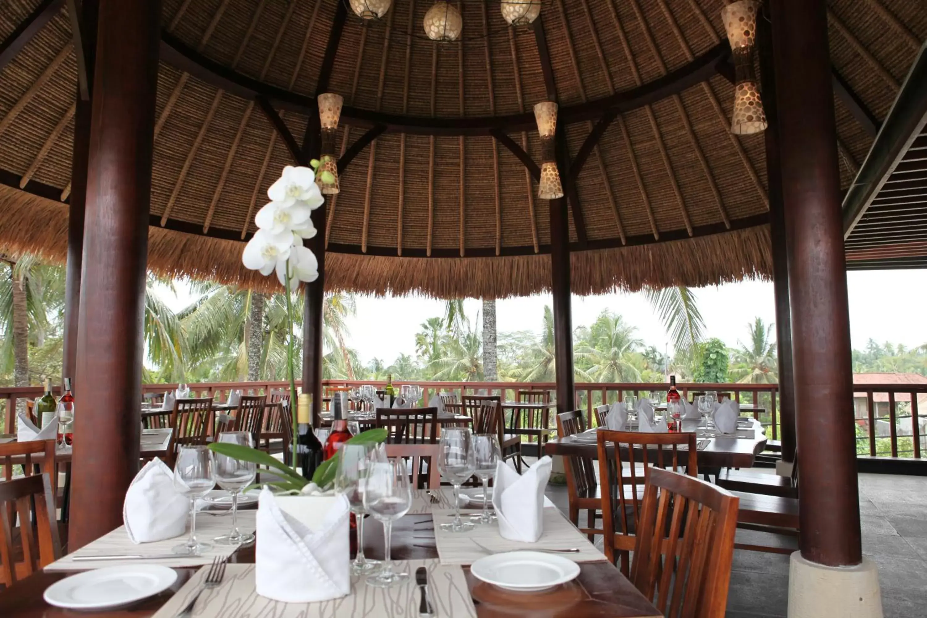 Restaurant/Places to Eat in Ubud Green Resort Villas Powered by Archipelago
