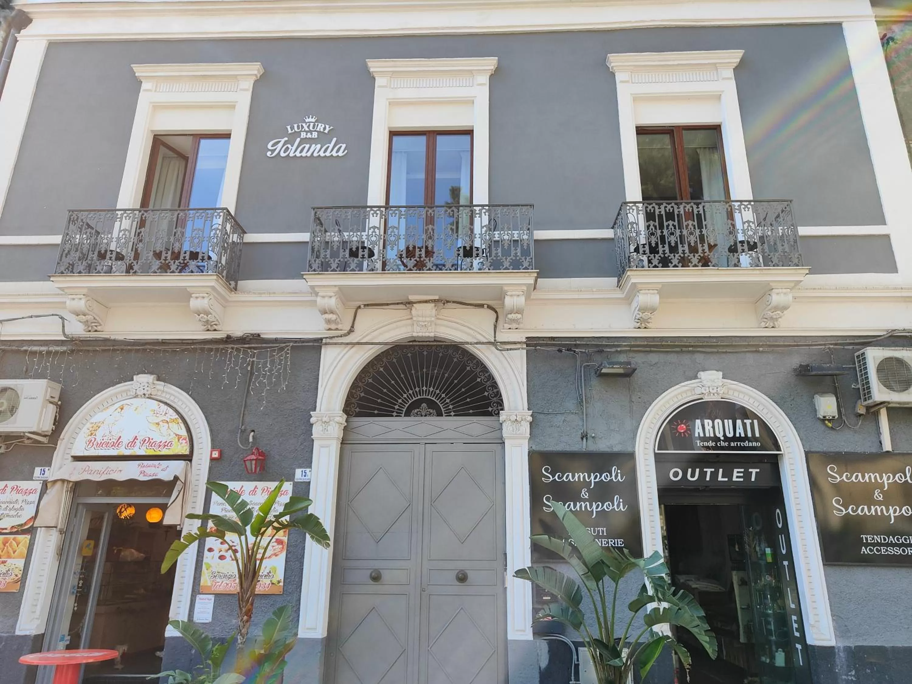 Property building in Luxury B&B Iolanda