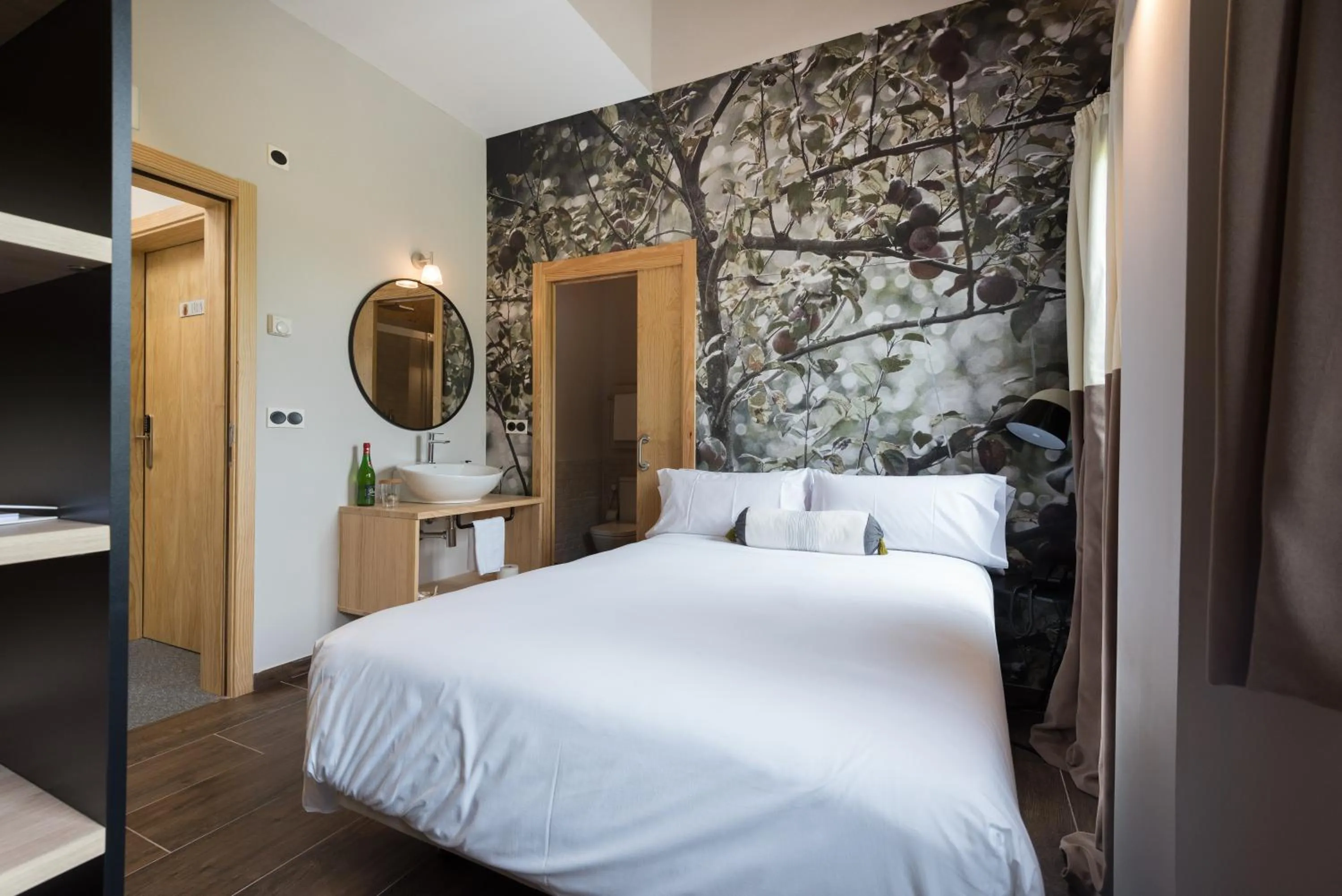 Bed in Hotel Rural Sagarlore