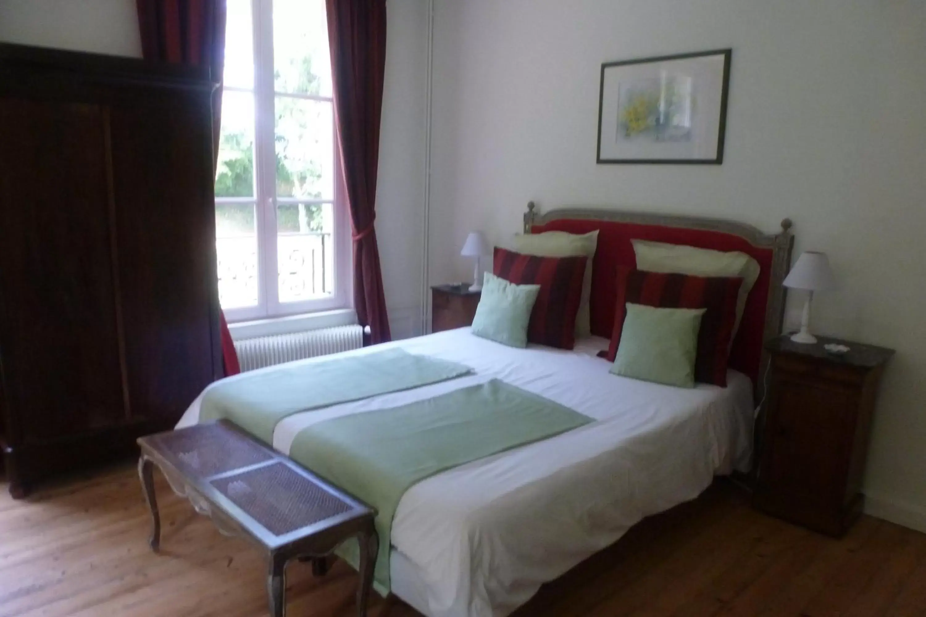 Bedroom, Bed in Chambres d'Hôtes Le Bas Manoir