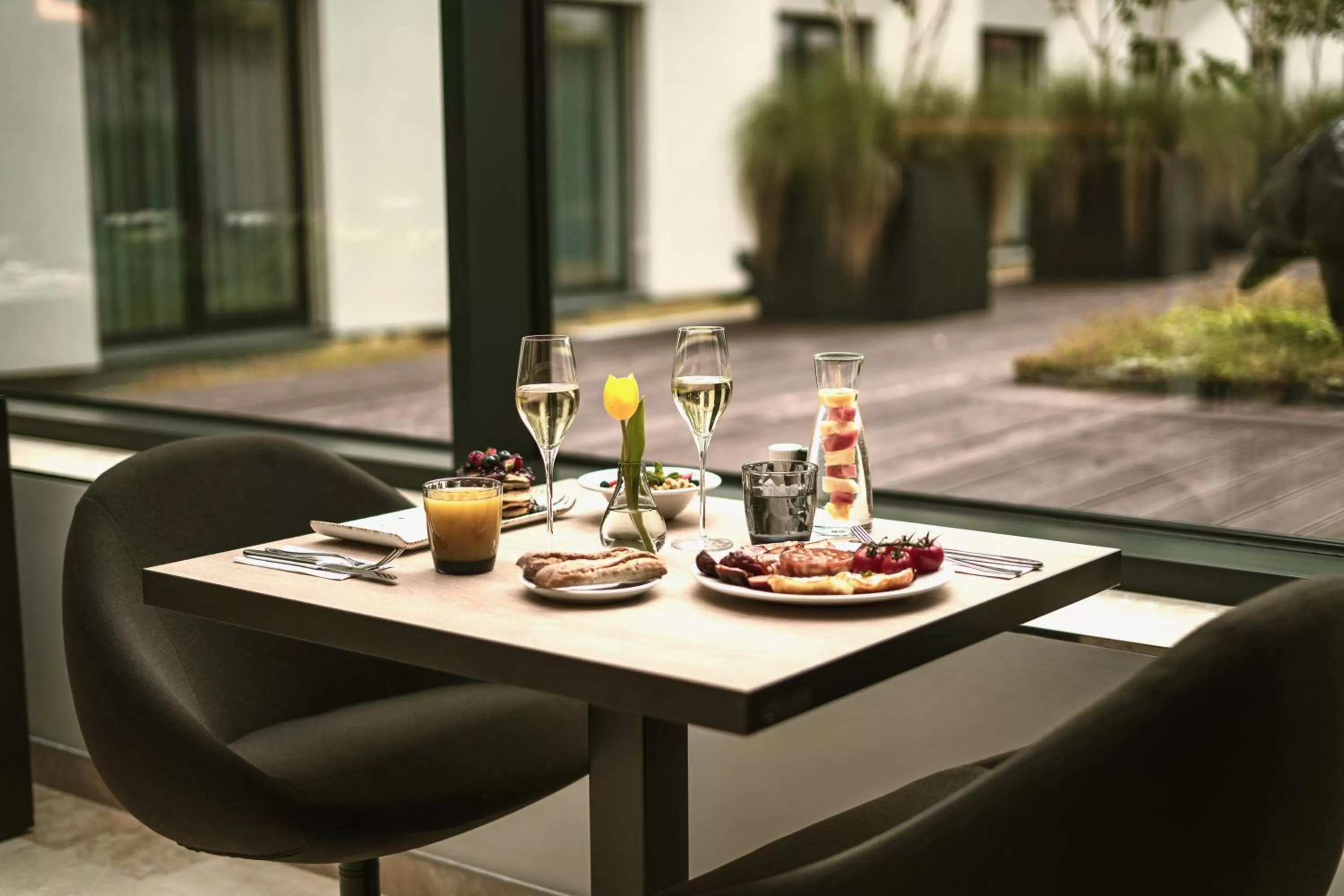 Lobby or reception in Hotel CUBE Prague