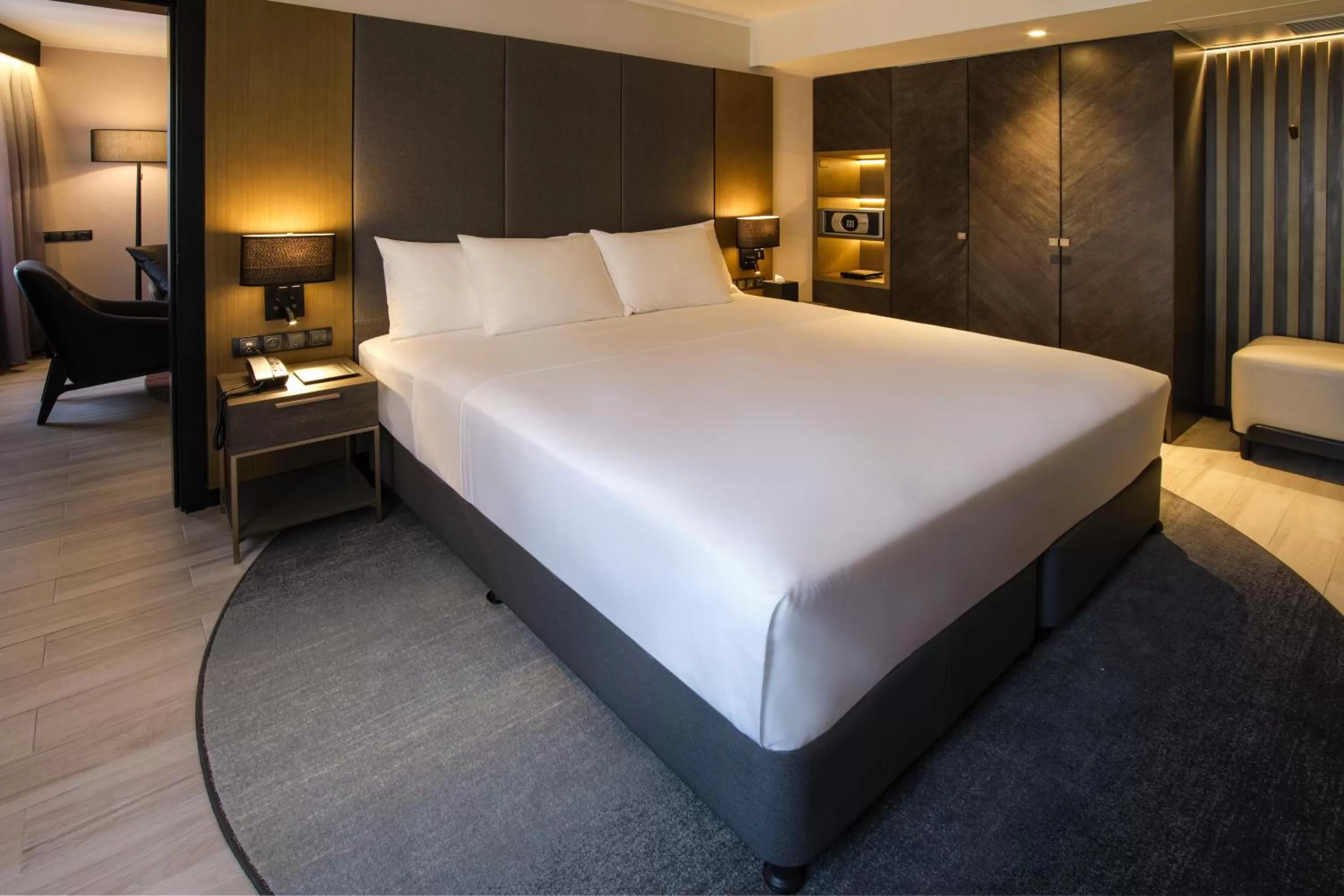 Bedroom, Bed in K Hotel Douala