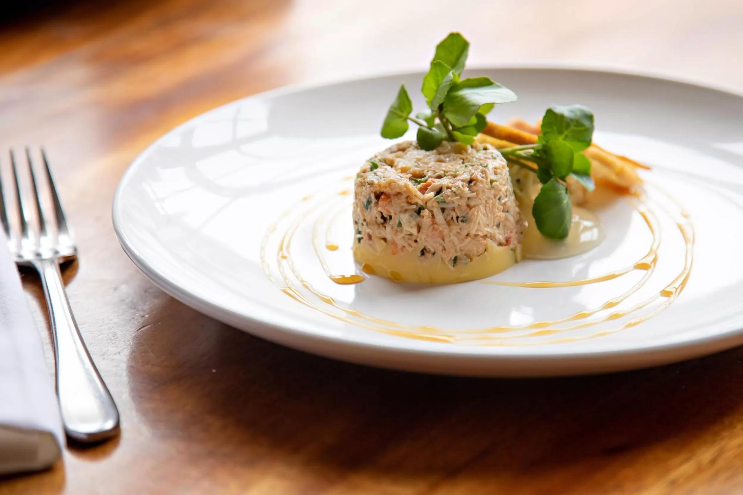 Food and drinks in The White Swan Inn