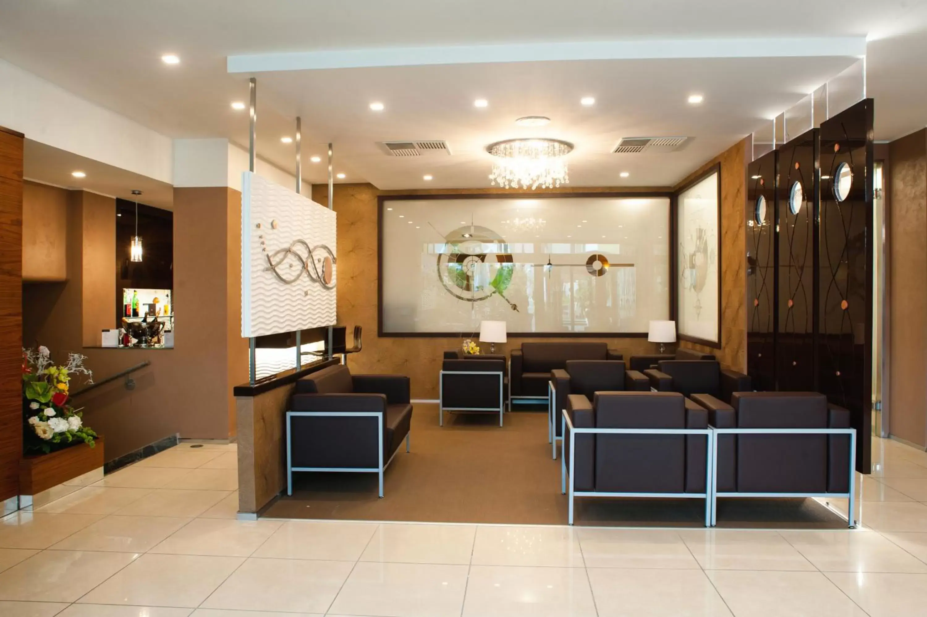 Lounge or bar, Lobby/Reception in Magri's Hotel