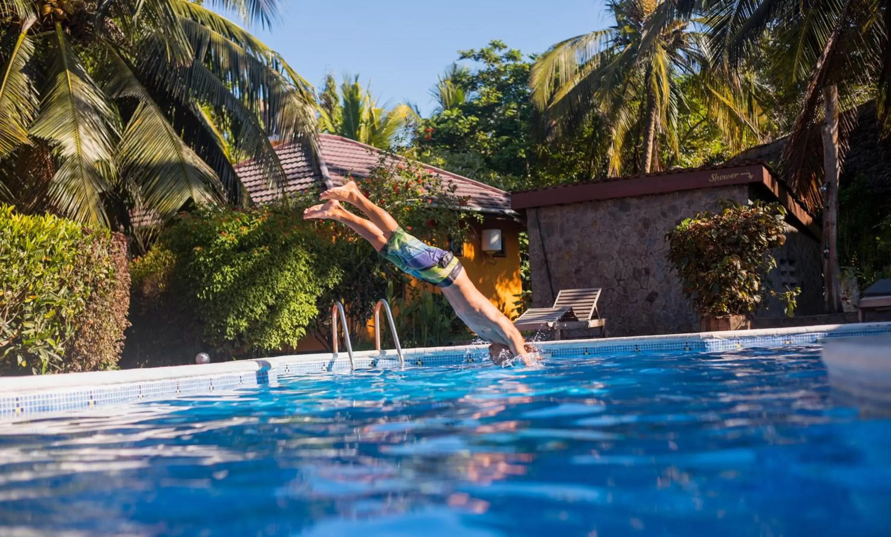 Swimming Pool in Mnarani Beach Cottages