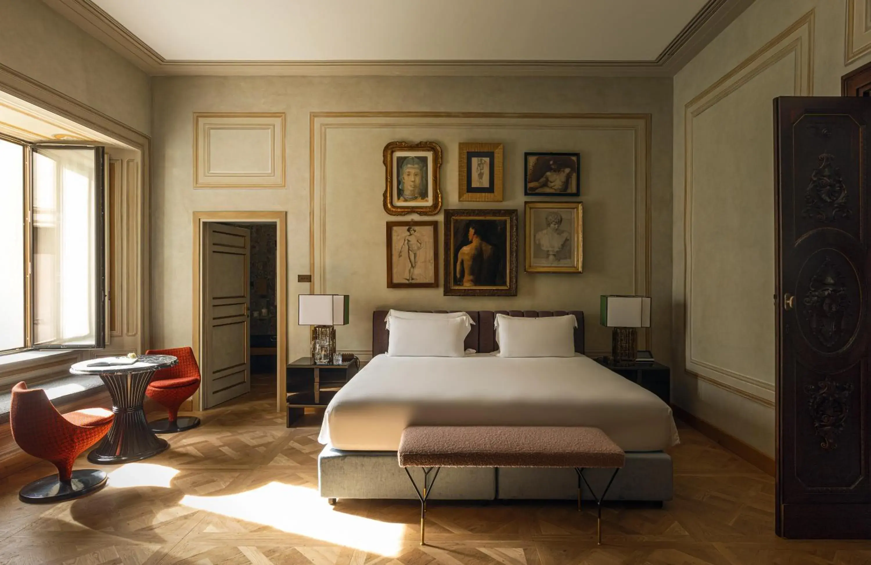 Bed in Hotel Vilòn - Small Luxury Hotels of the World