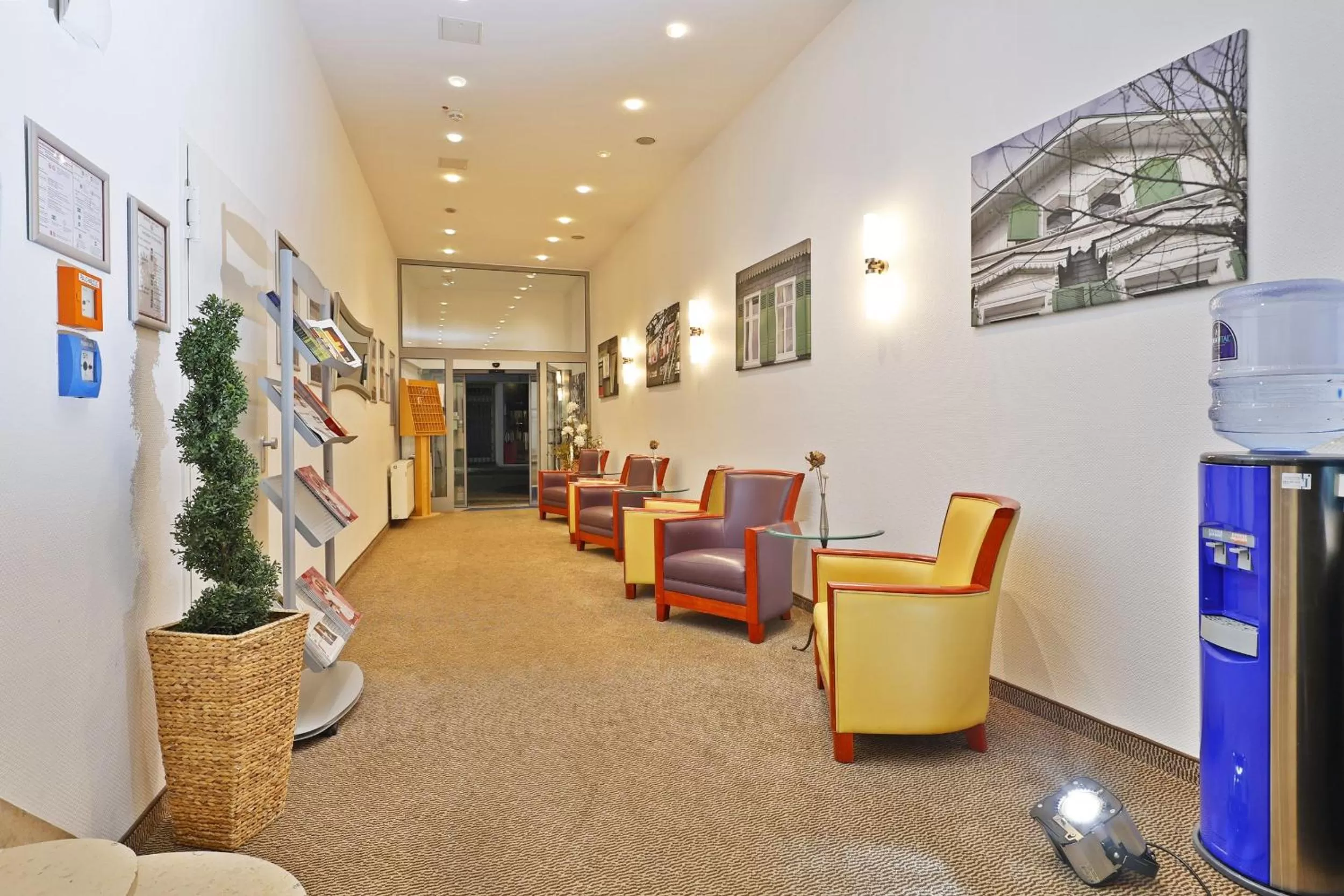 Lobby or reception in City Partner Central-Hotel Wuppertal