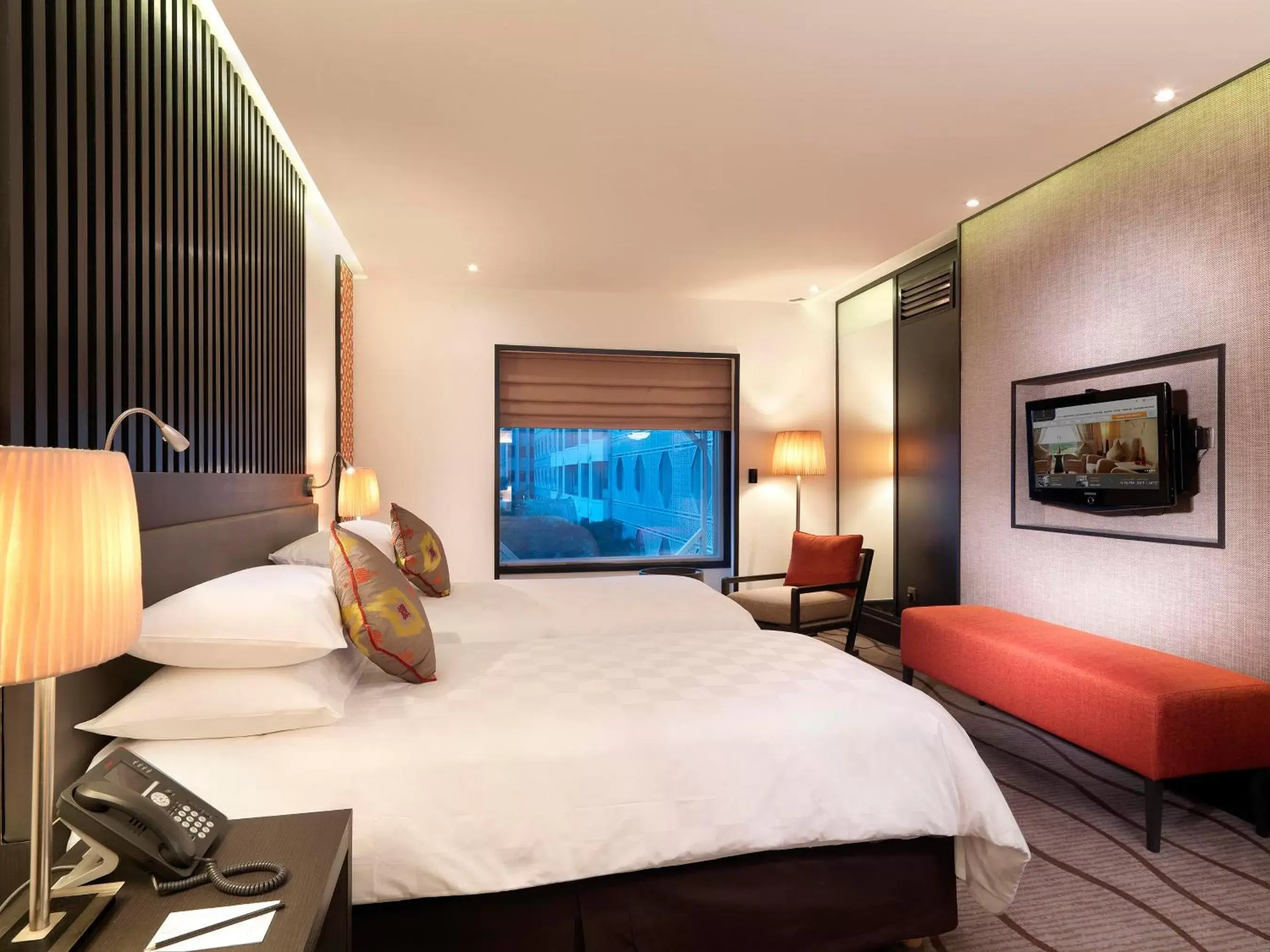 Bed in Sama Sama Hotel KLIA