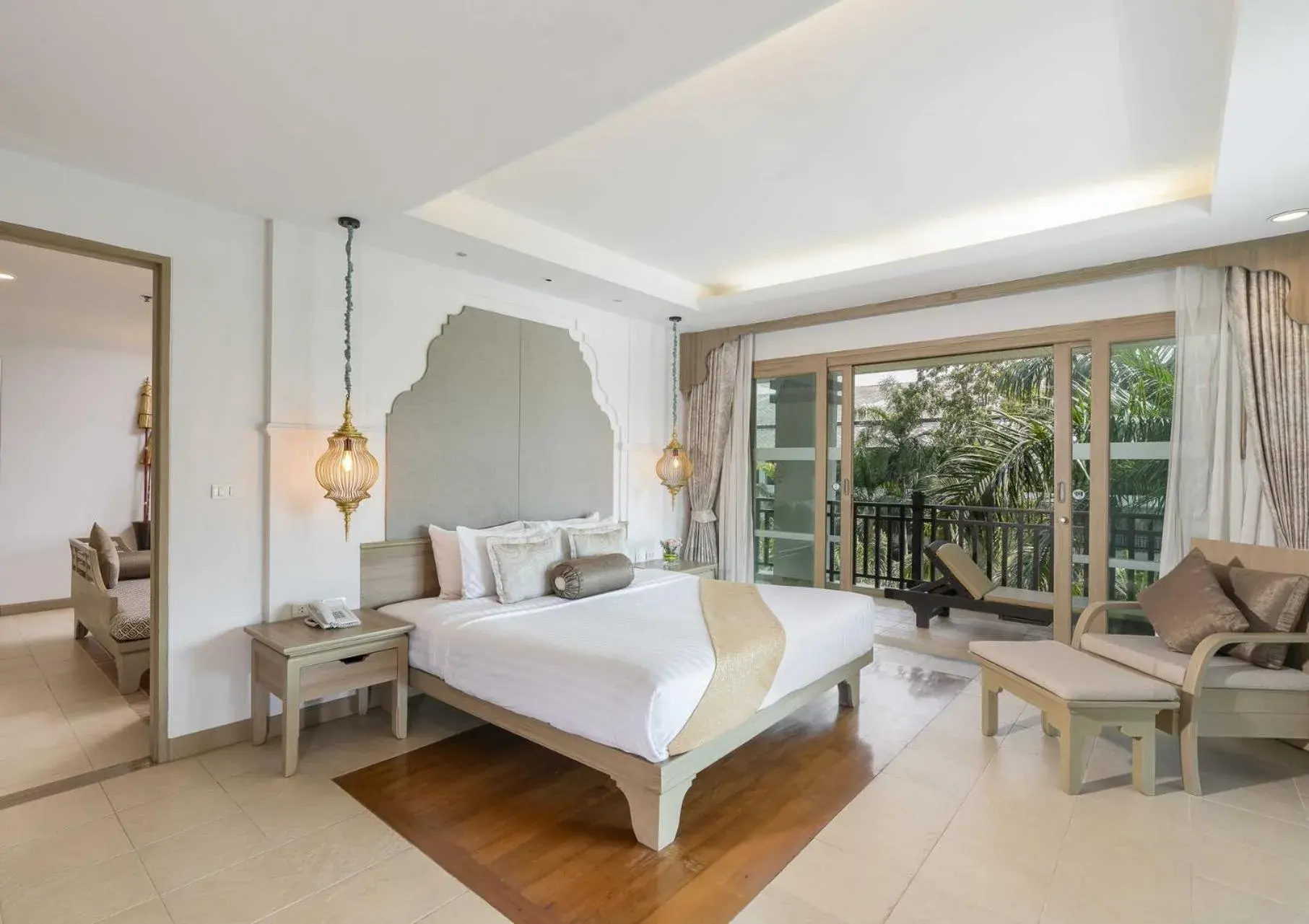 Bedroom in Ravindra Beach Resort & Spa - SHA Extra Plus