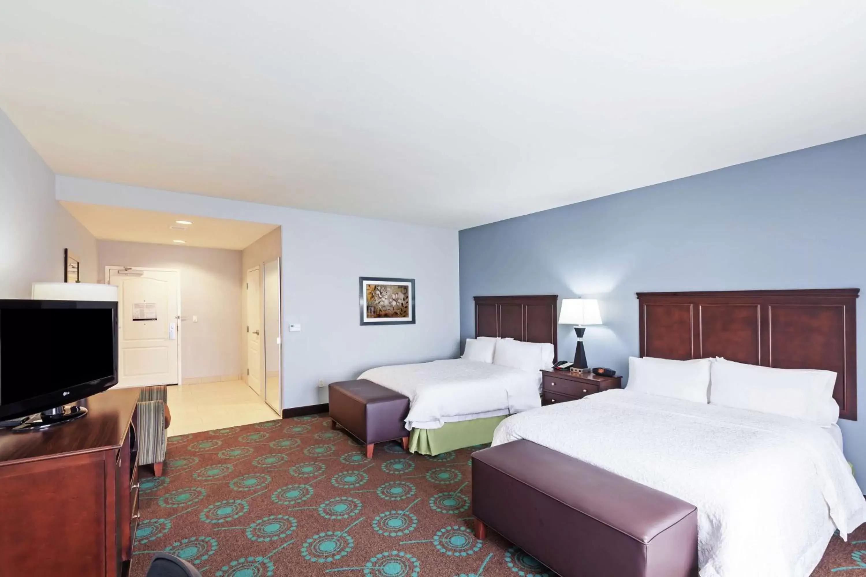 Bedroom, Bed in Hampton Inn & Suites Shreveport/Bossier City at Airline Drive