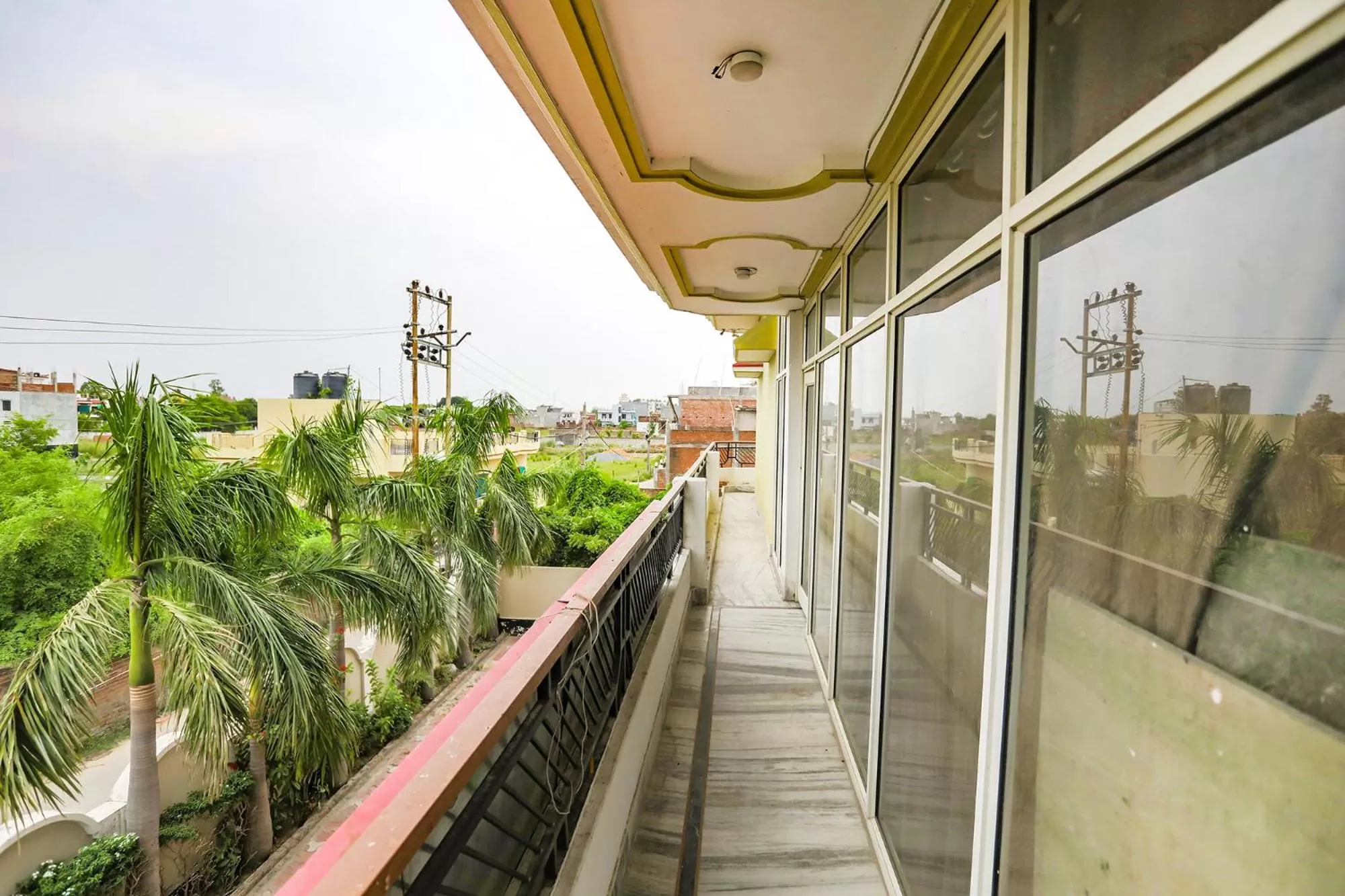 Balcony/Terrace in FabHotel Kriti Green - Hanuman Mandir, Lathia