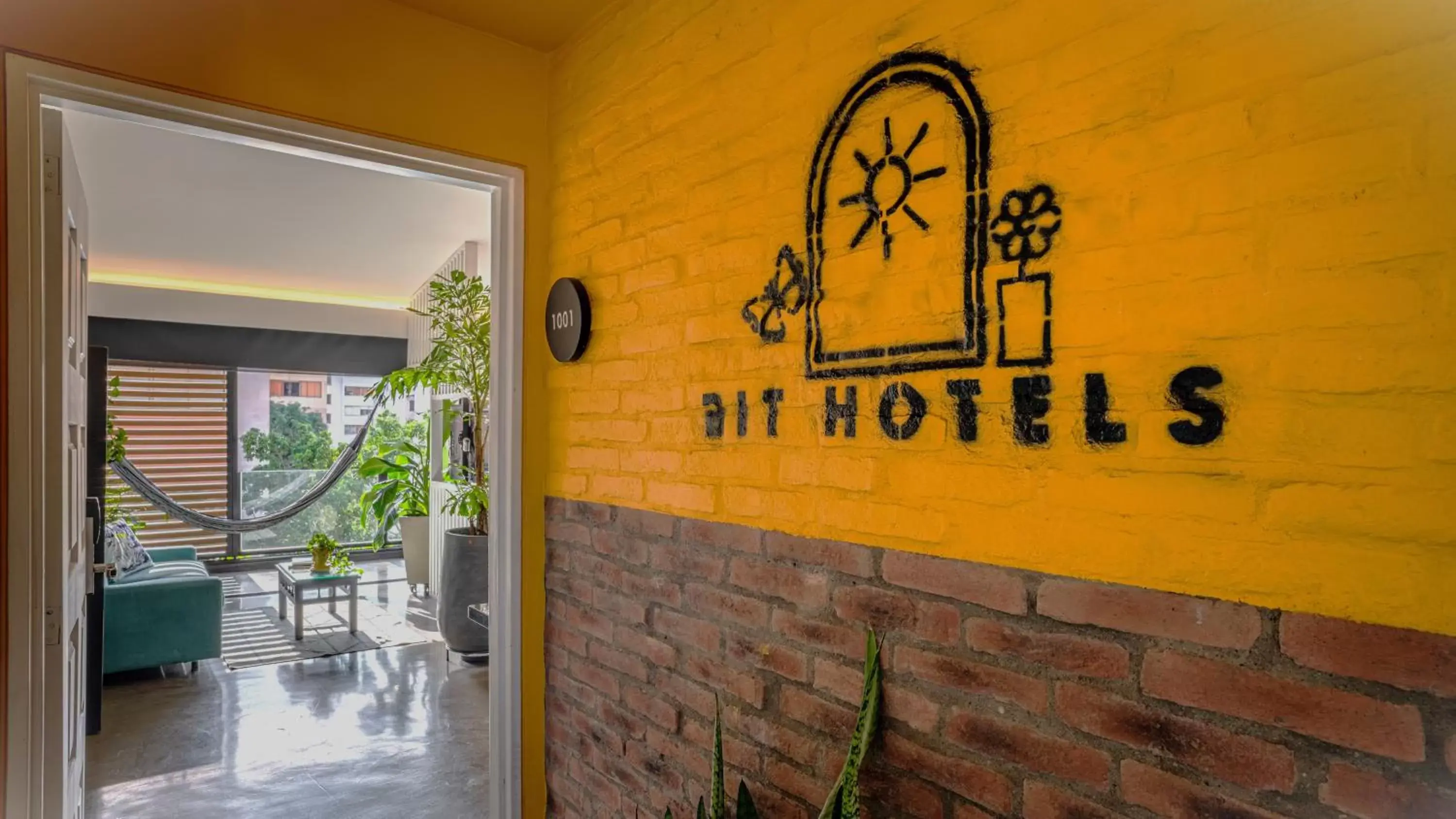 Text overlay, Property Logo/Sign in Hotel El Peñon by Bithotels