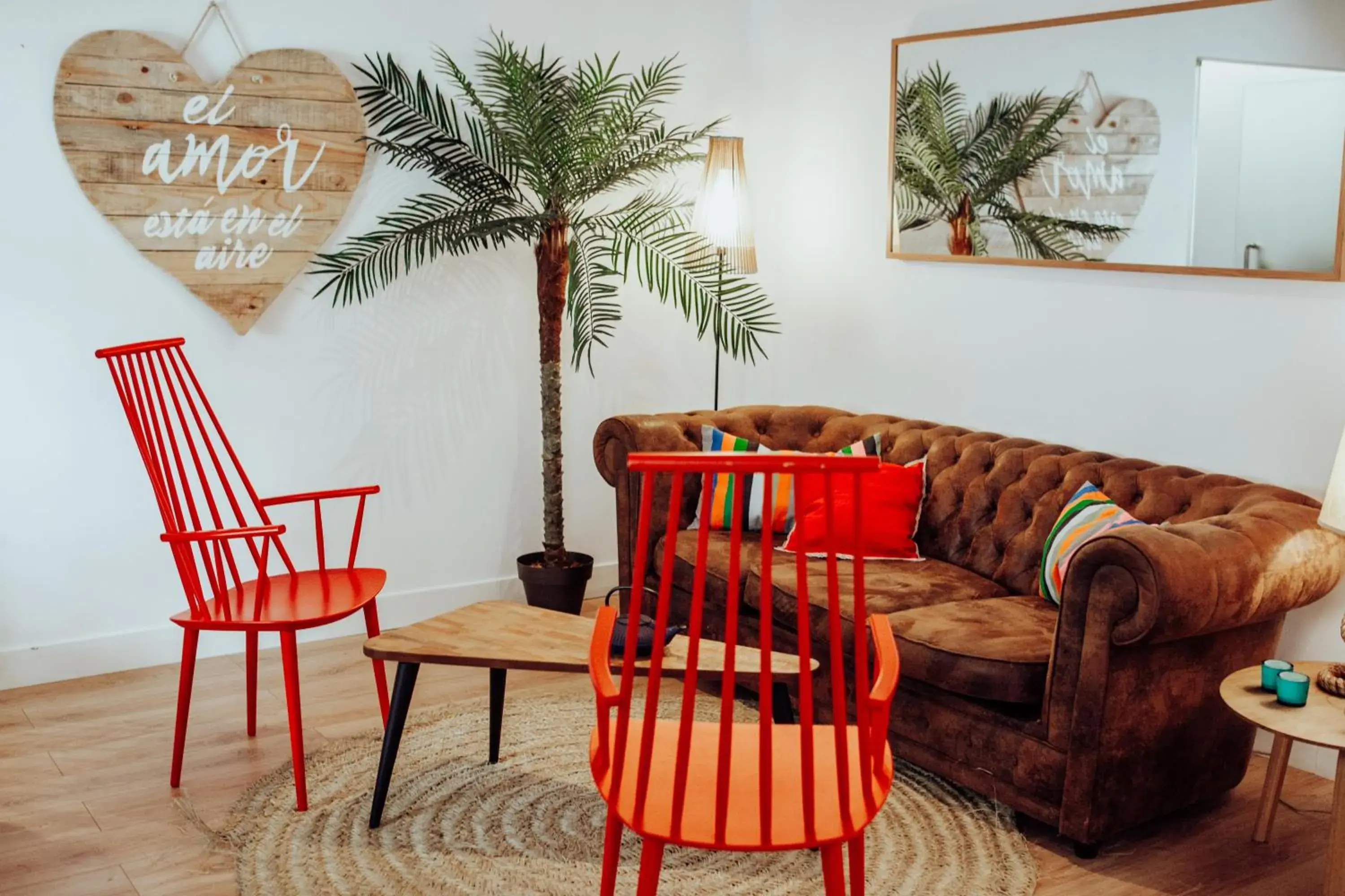 Seating Area in Hotel Mar Azul & Surf