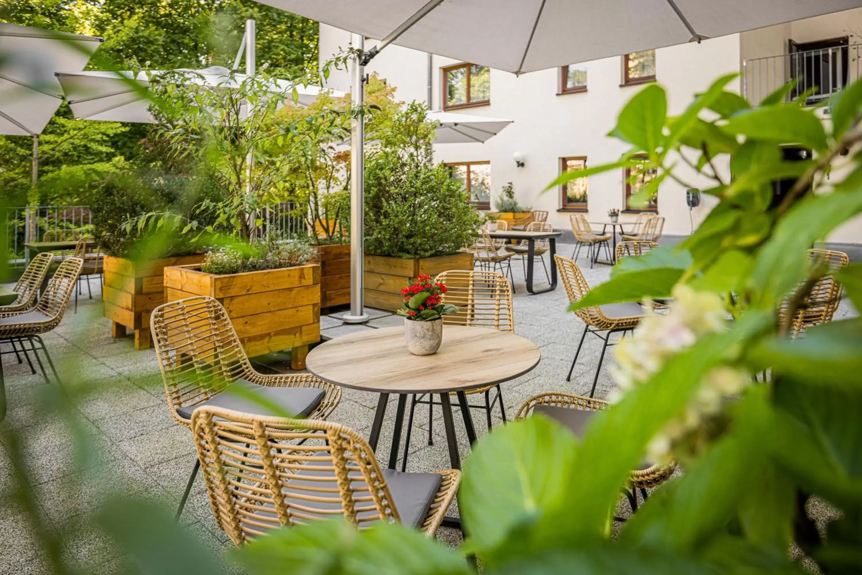 Garden in Hotel & Restaurant Michaelis