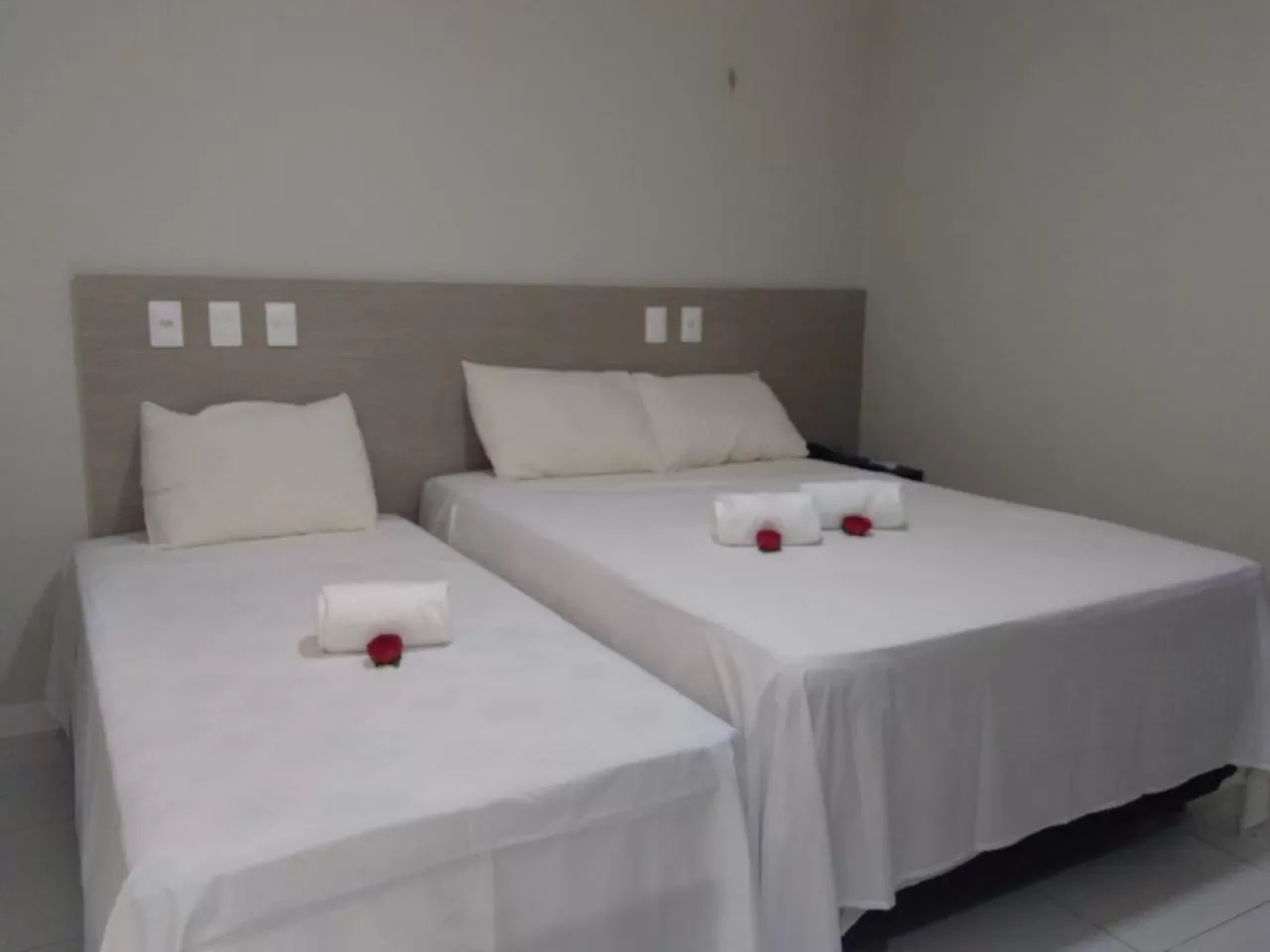 Bed in Hotel Executivo Boulevard
