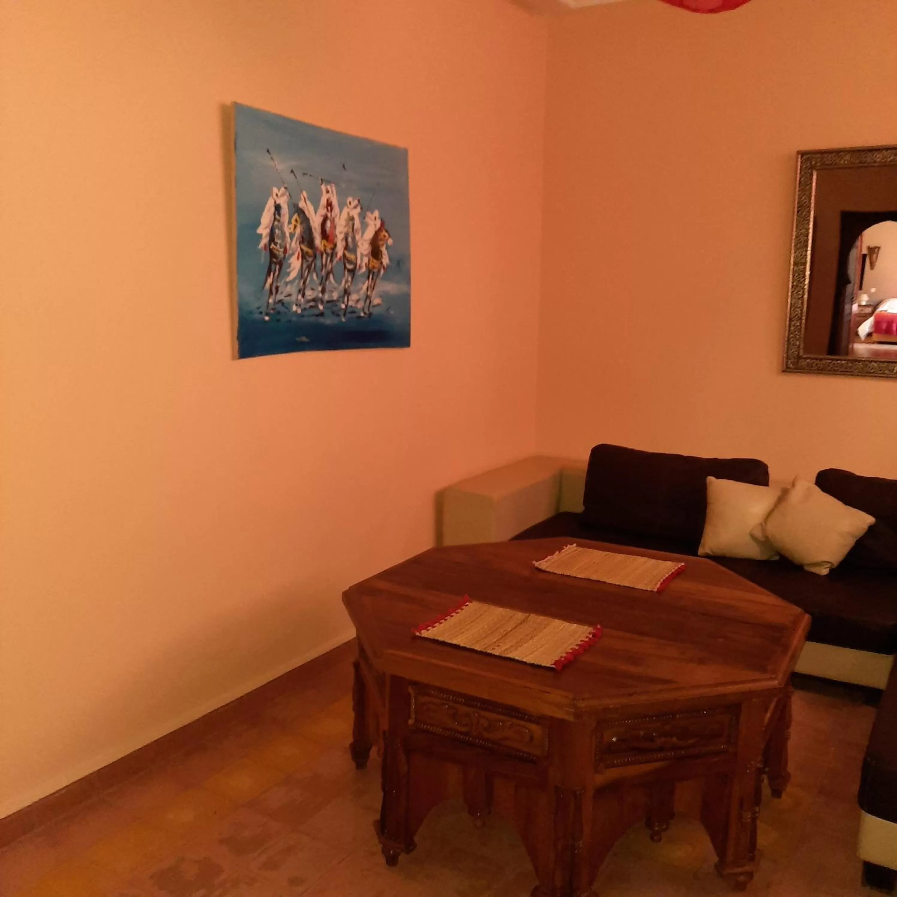 Living room, Dining Area in Résidence Habiba