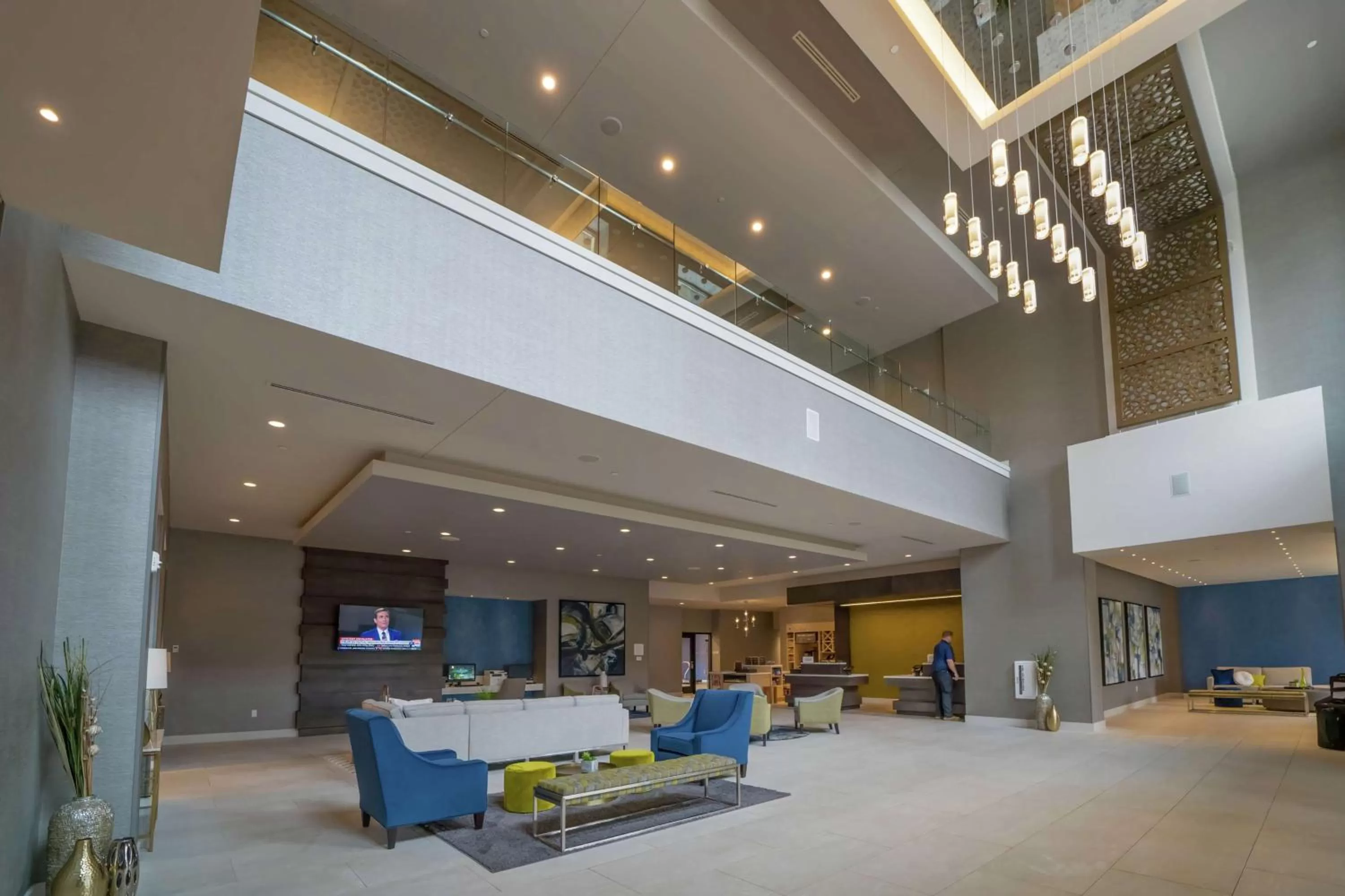 Lobby or reception in Hilton Garden Inn Madison Sun Prairie