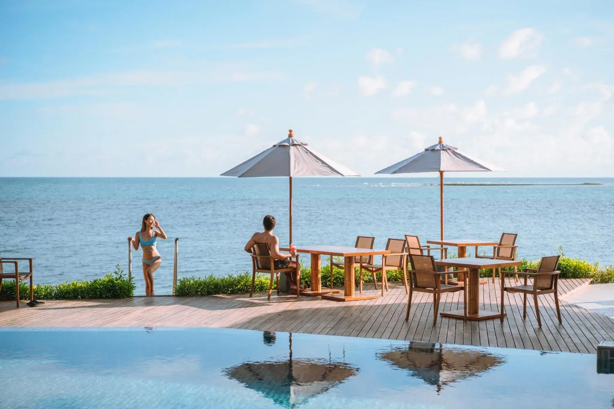 Sea view, Swimming Pool in Rocky's Boutique Resort - Veranda Collection Samui - SHA Extra Plus