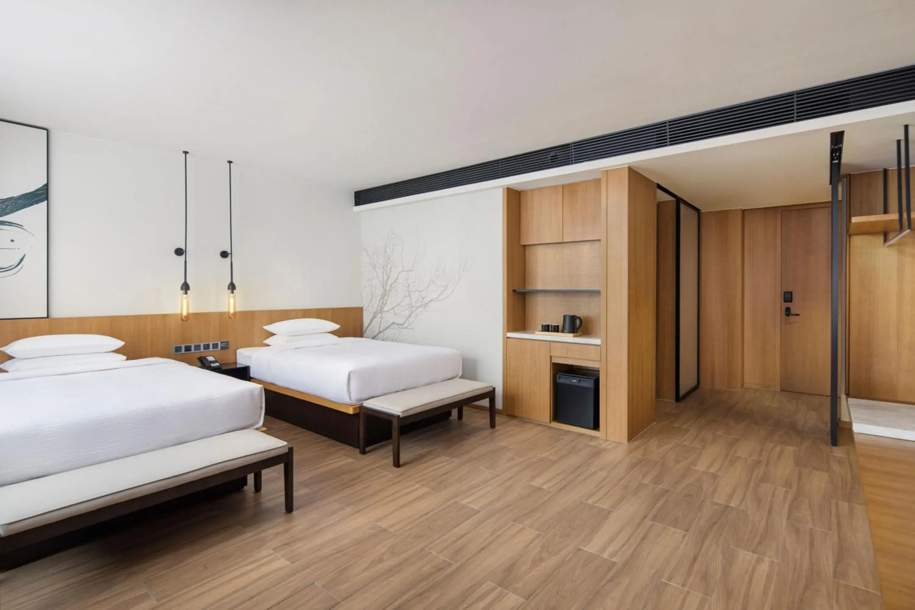 Photo of the whole room, Bed in Fairfield by Marriott Hangzhou Xiaoshan