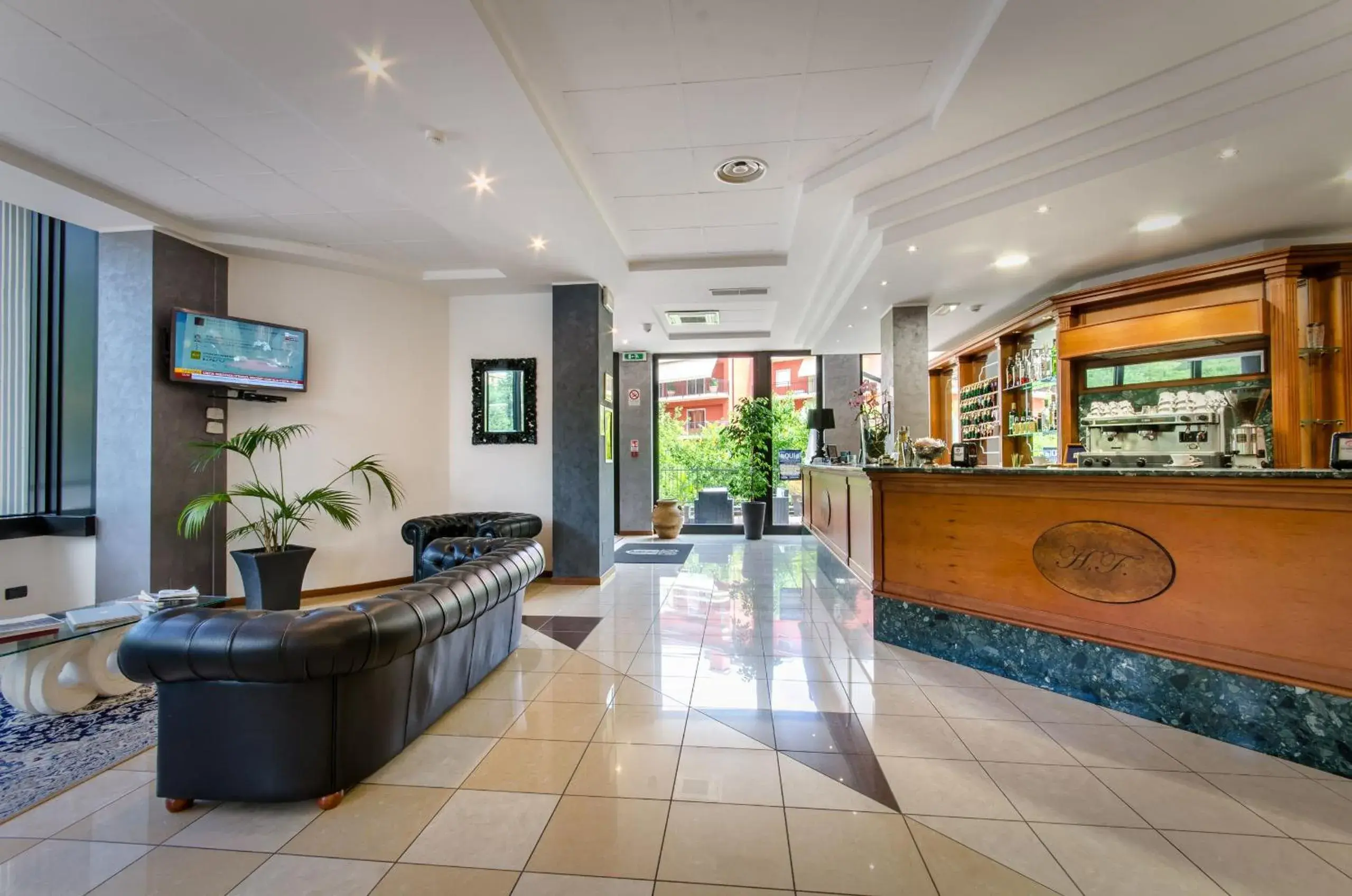 Lobby or reception in Hotel Federico II Lobby or reception in Hotel Federico II