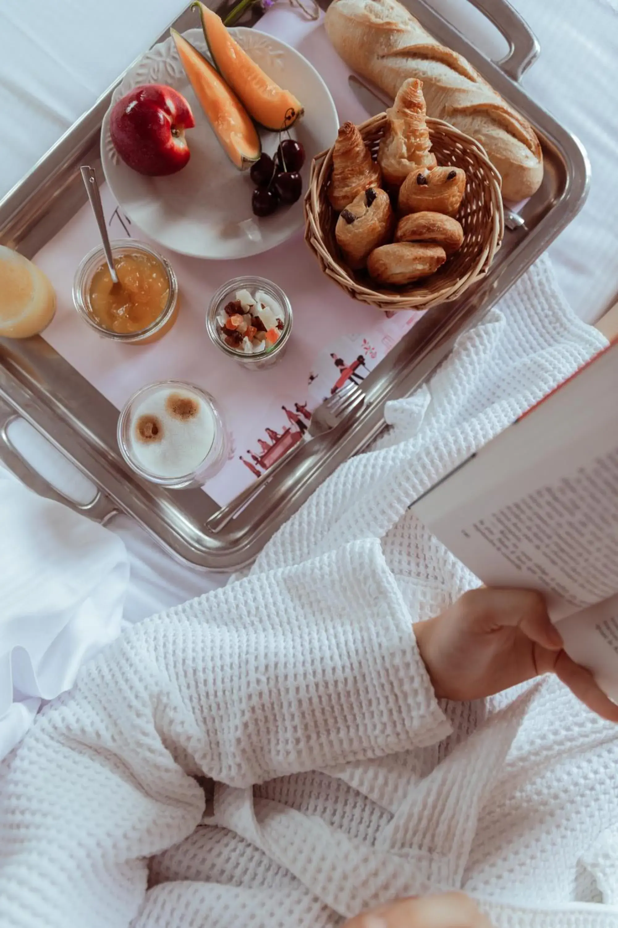 Breakfast in Mas des Romarins, The Originals Relais Breakfast in Mas des Romarins, The Originals Relais