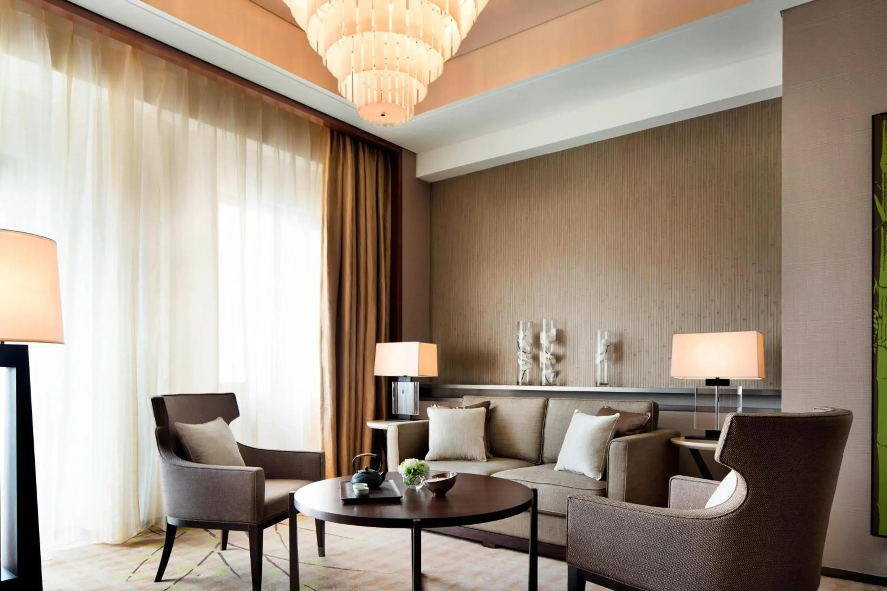 Living room, Seating Area in JW Marriott Hotel Zhejiang Anji