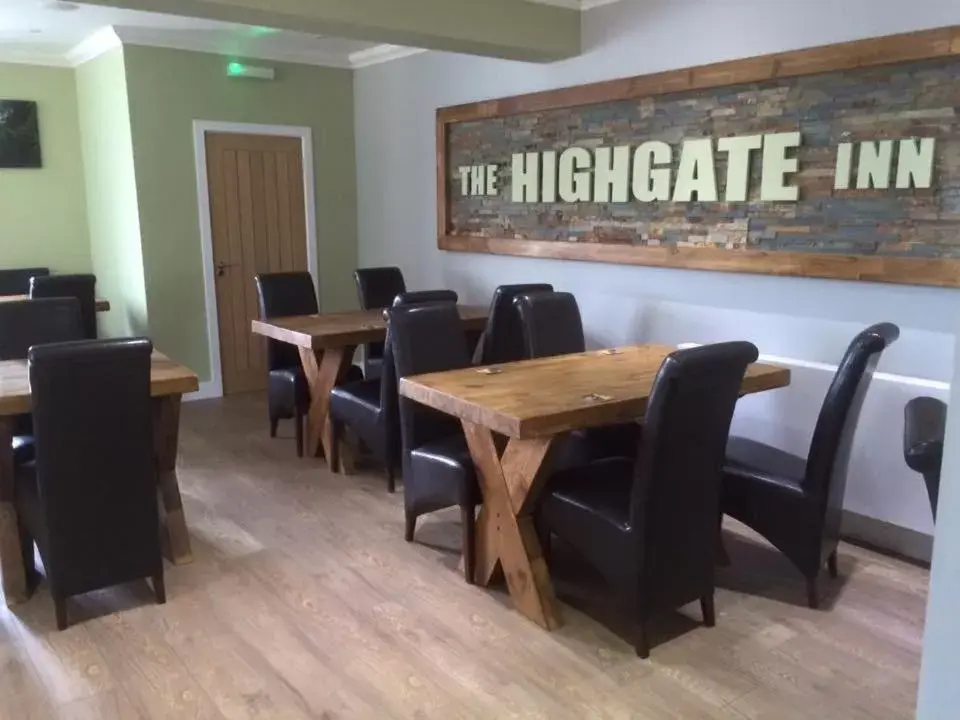 Meals in Highgate Inn Hotel