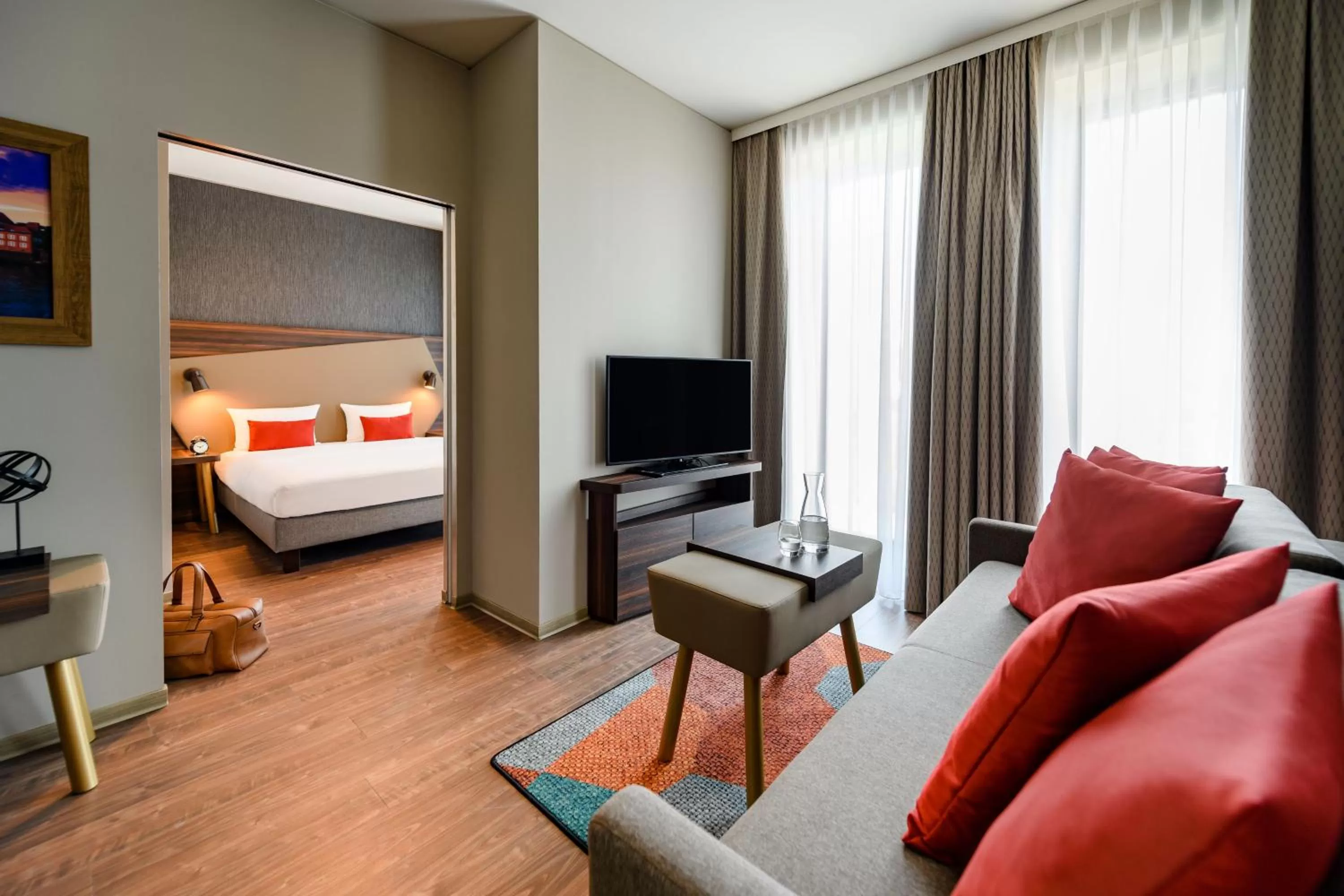 TV and multimedia, Bed in Aparthotel Adagio Bremen City