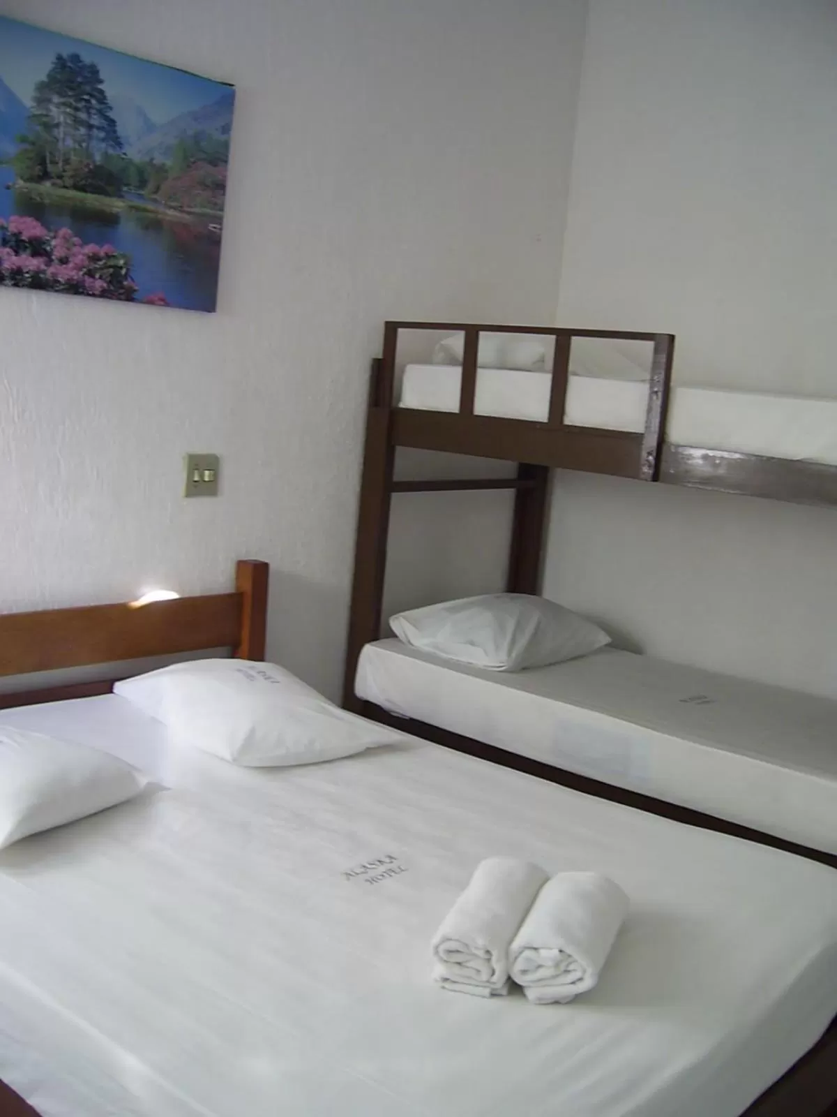 Quadruple Room in Hotel Alaska