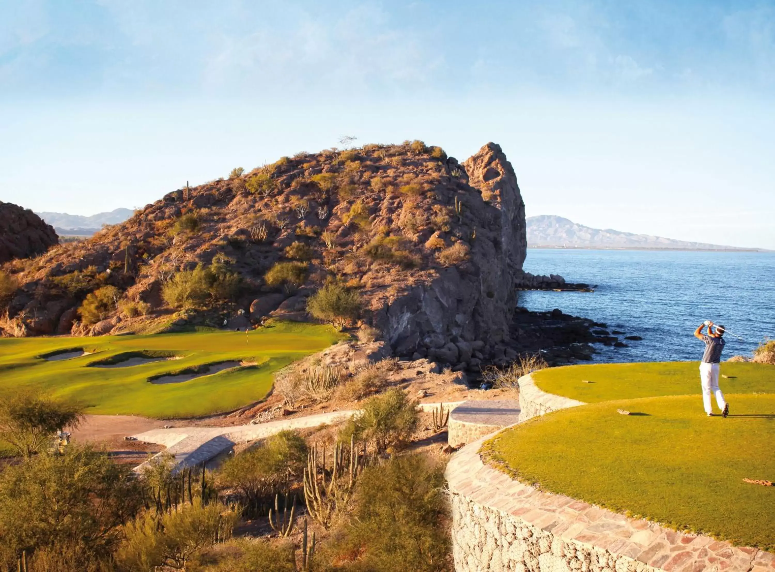 Golfcourse in Loreto Bay Golf Resort & Spa at Baja