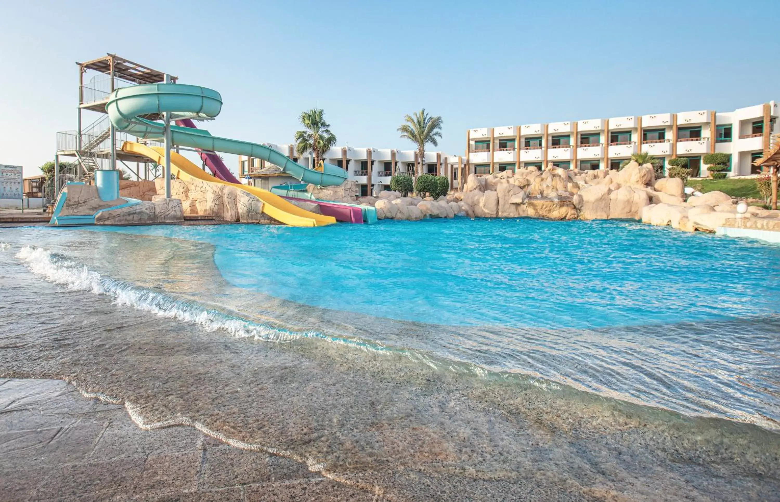 Aqua park, Water Park in Pyramisa Beach Resort Sharm El Sheikh