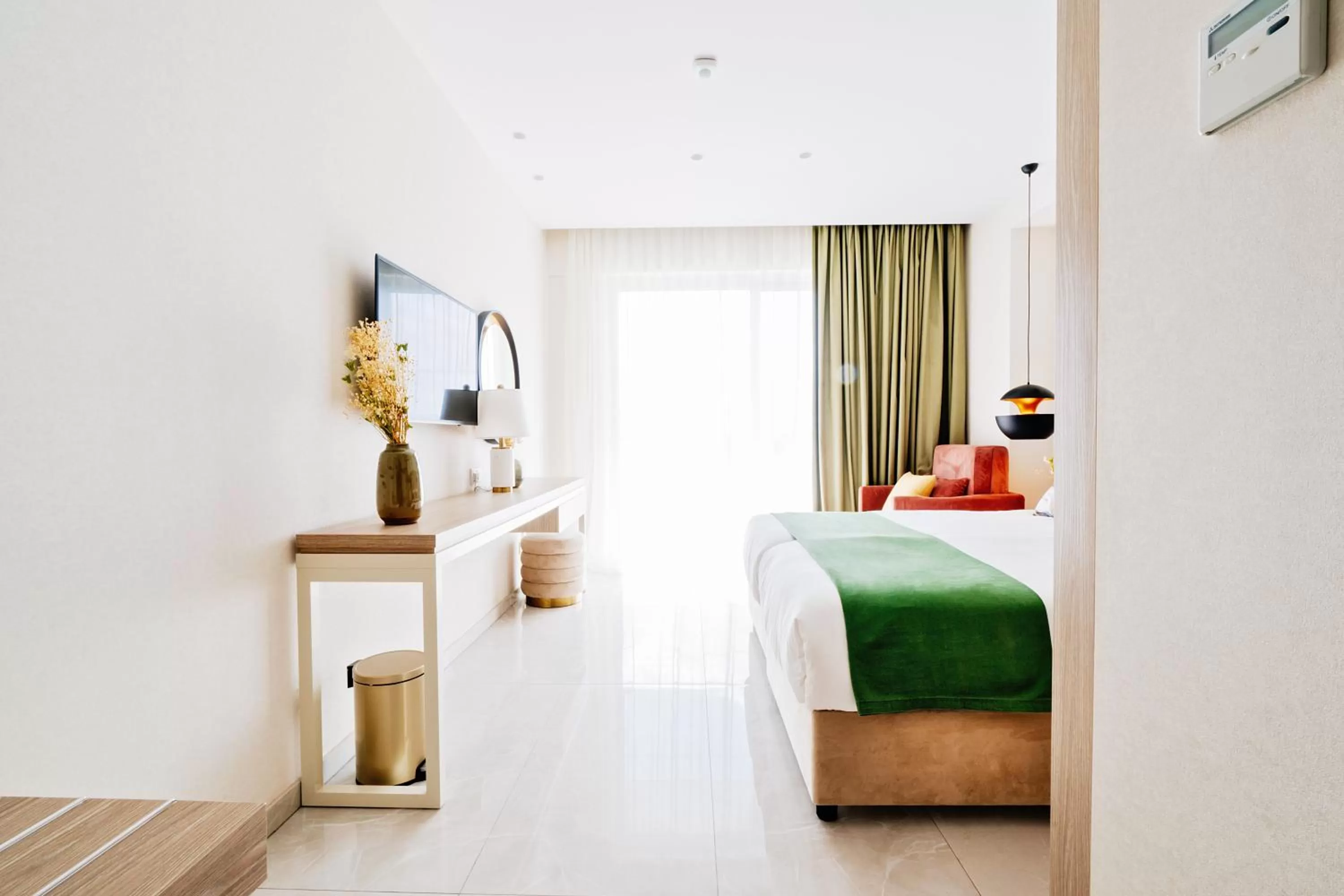 Bed in At Herbal Boutique Hotel & Spa