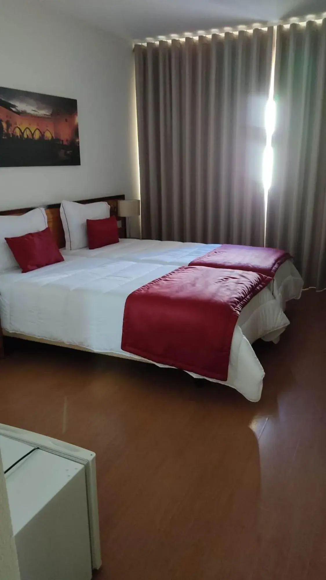 Bed in Hotel Dom Vilas