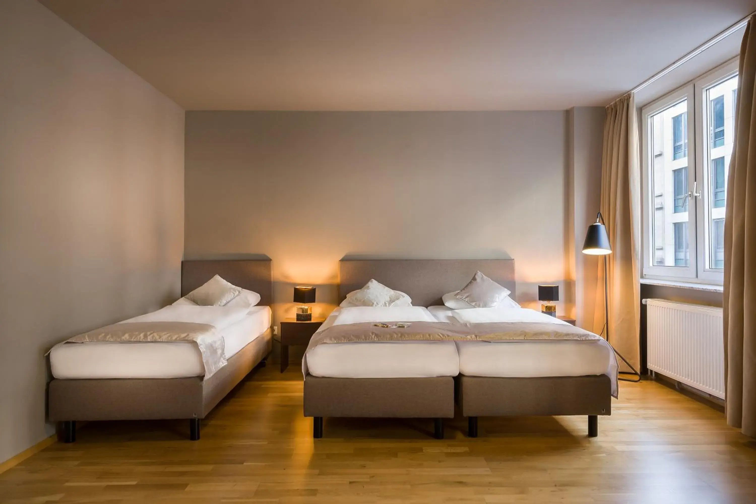 Photo of the whole room, Bed in Scope Hotel City Stay Frankfurt