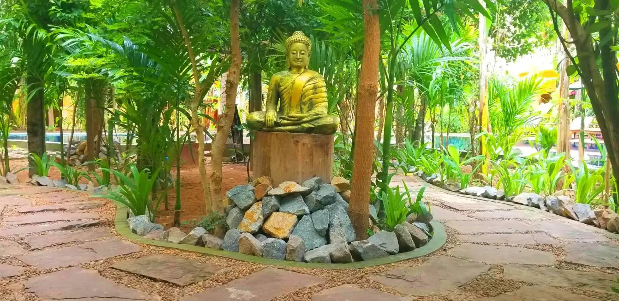 Area and facilities, Garden in Le Jardin d'Angkor Hotel & Resort