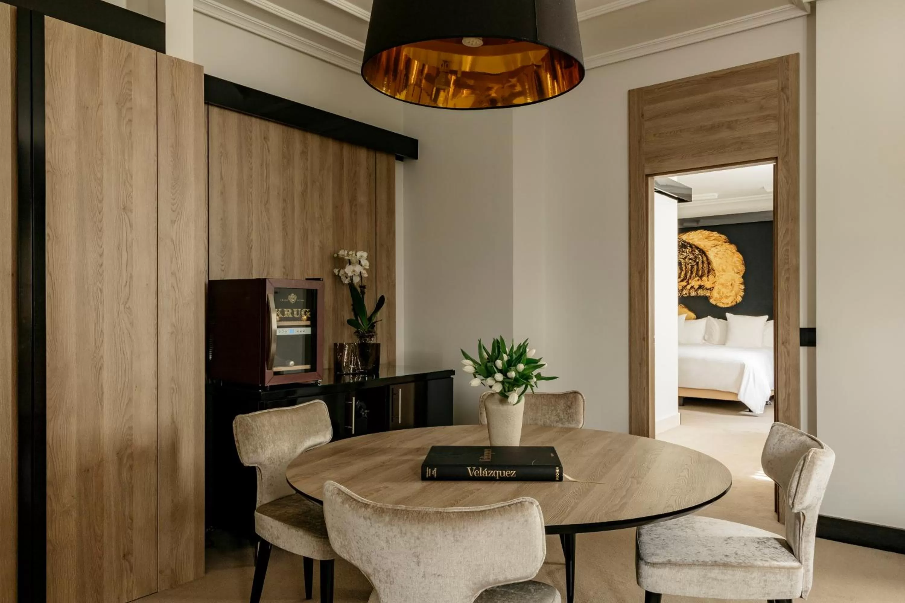 Bed in Palacio de los Duques Gran Meliá - The Leading Hotels of the World