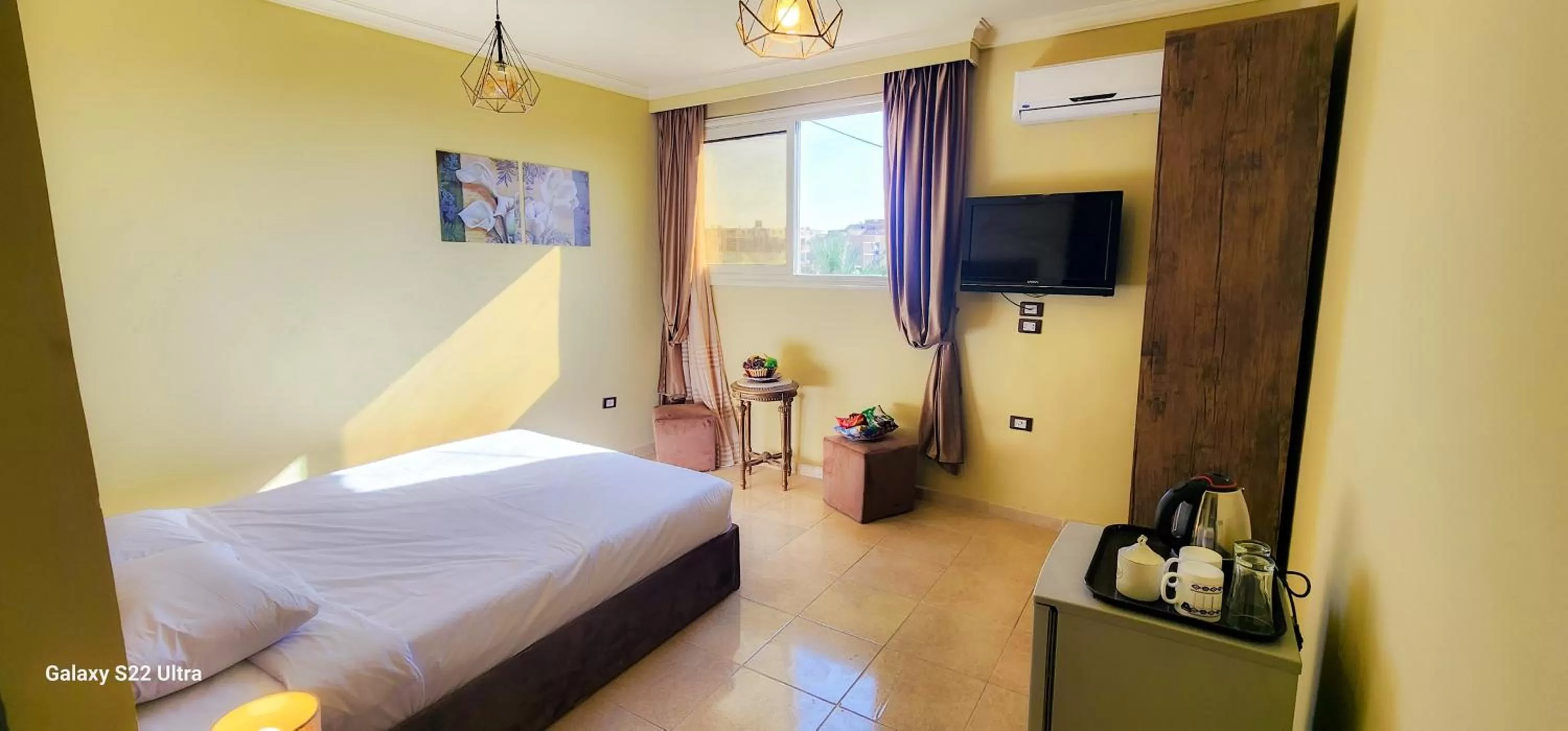 Bed in King Cheops Inn - Pyramid View