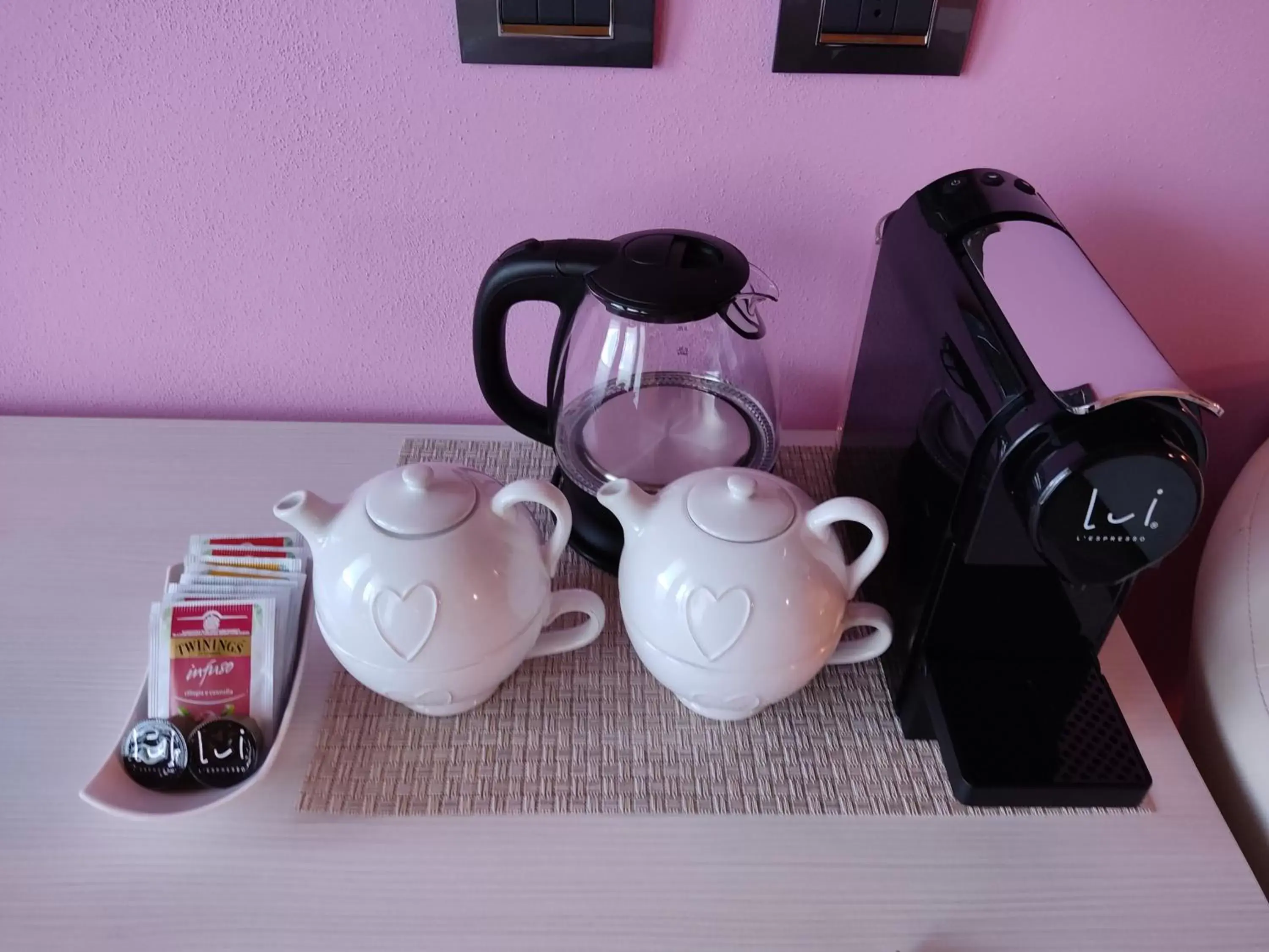 Coffee/tea facilities in B&B Il Germoglio