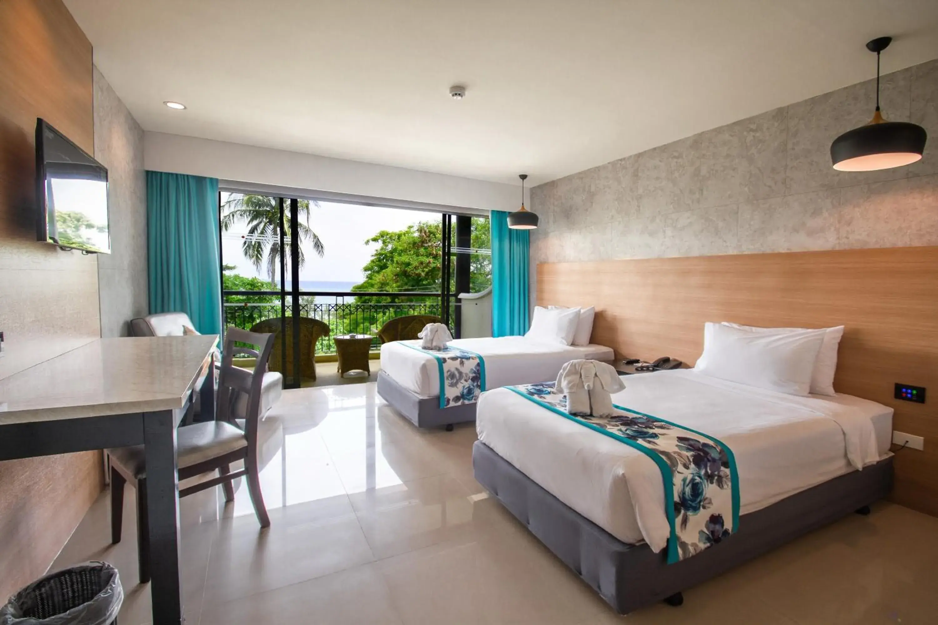 Photo of the whole room, Bed in Peach Hill Resort - SHA Extra Plus Photo of the whole room, Bed in Peach Hill Resort - SHA Extra Plus